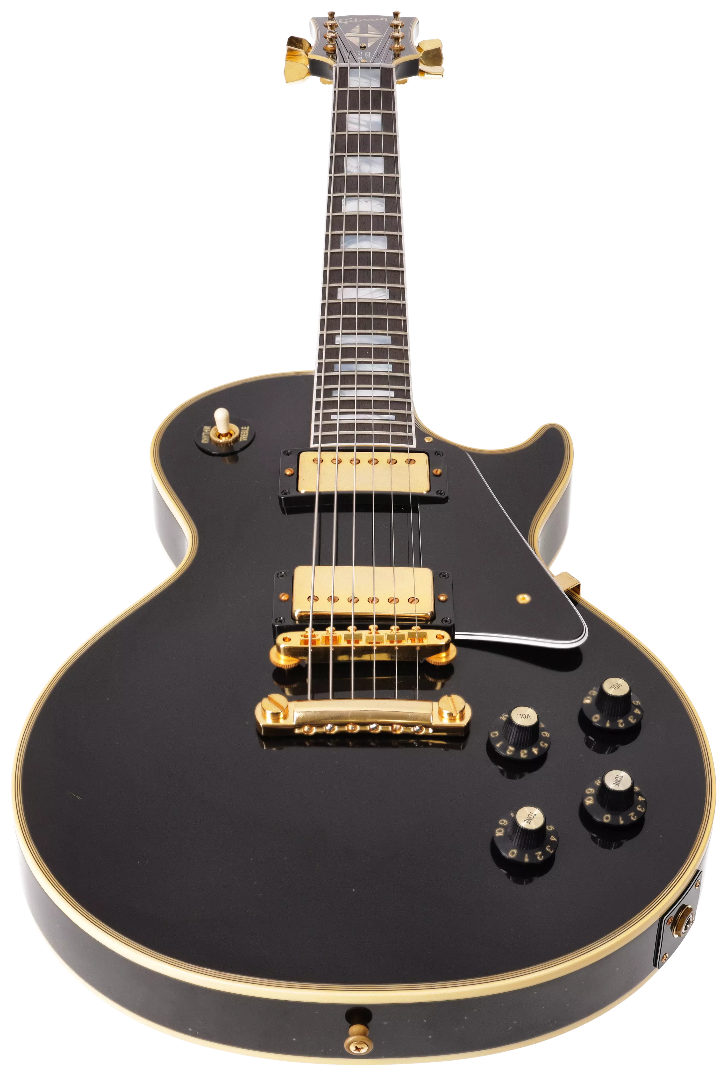 Gibson 1968 Les Paul Custom Reissue Ultra Light Aged Ebony Murphy Lab #3 3