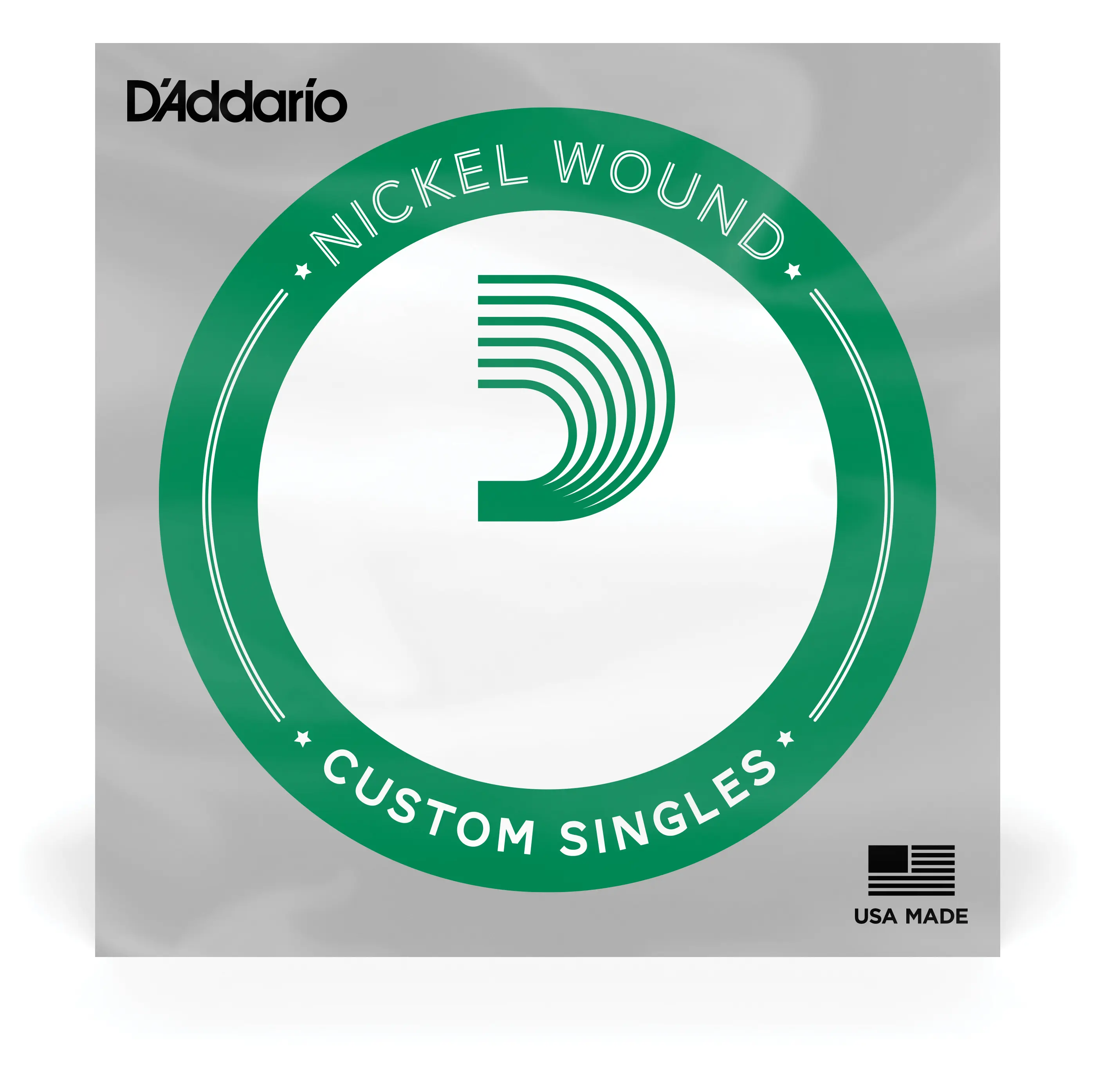 D’Addario NW018 Nickel Wound Electric Guitar Single String, .018