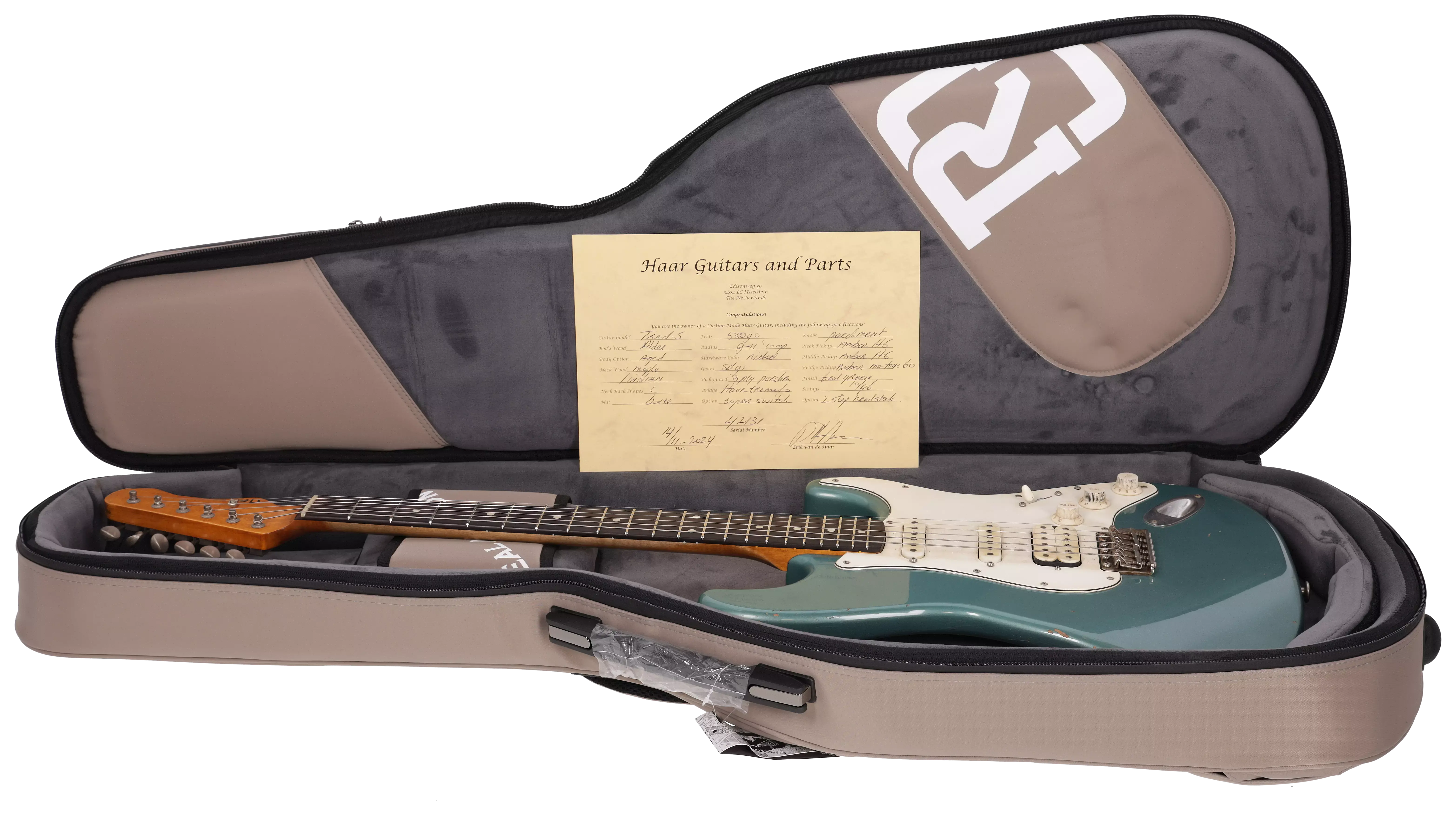 Haar Traditional S RW HSS Aged Teal Green Metallic #2 19