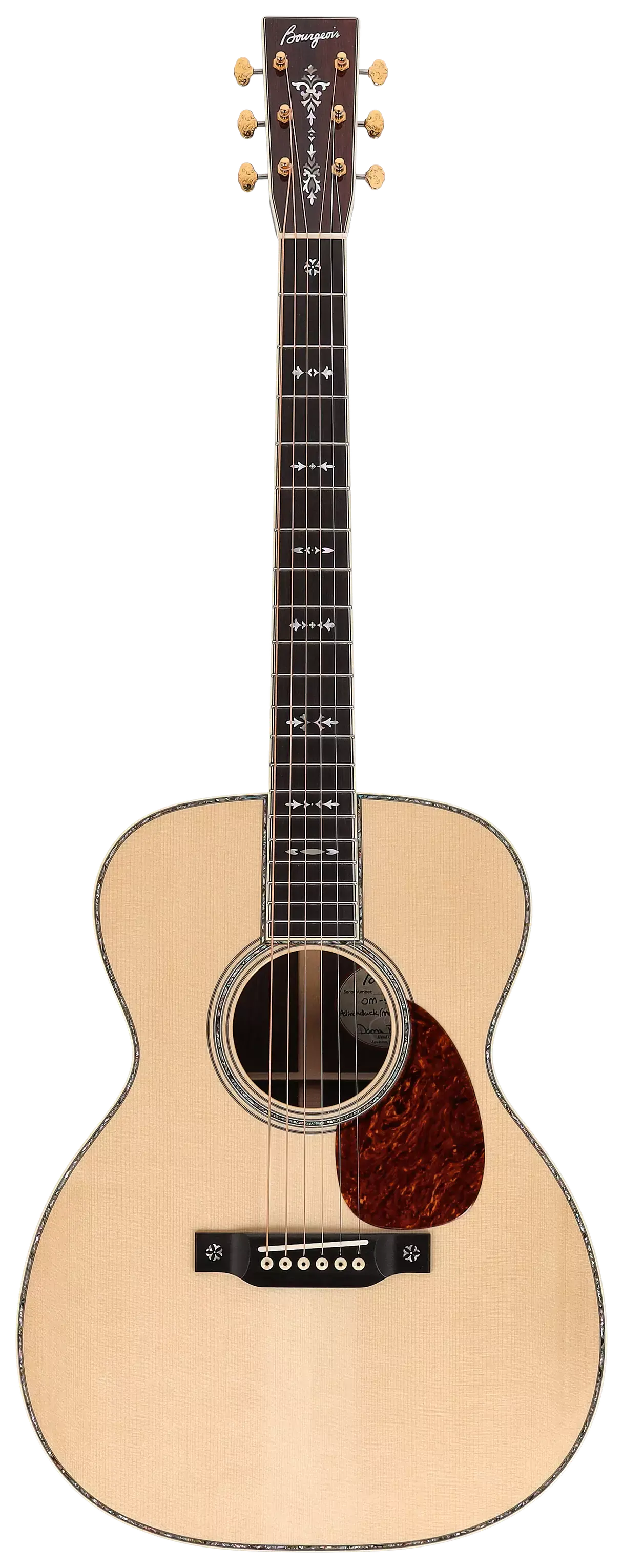 Bourgeois Guitars OM - Style 42 HS Adirondack Madagascar