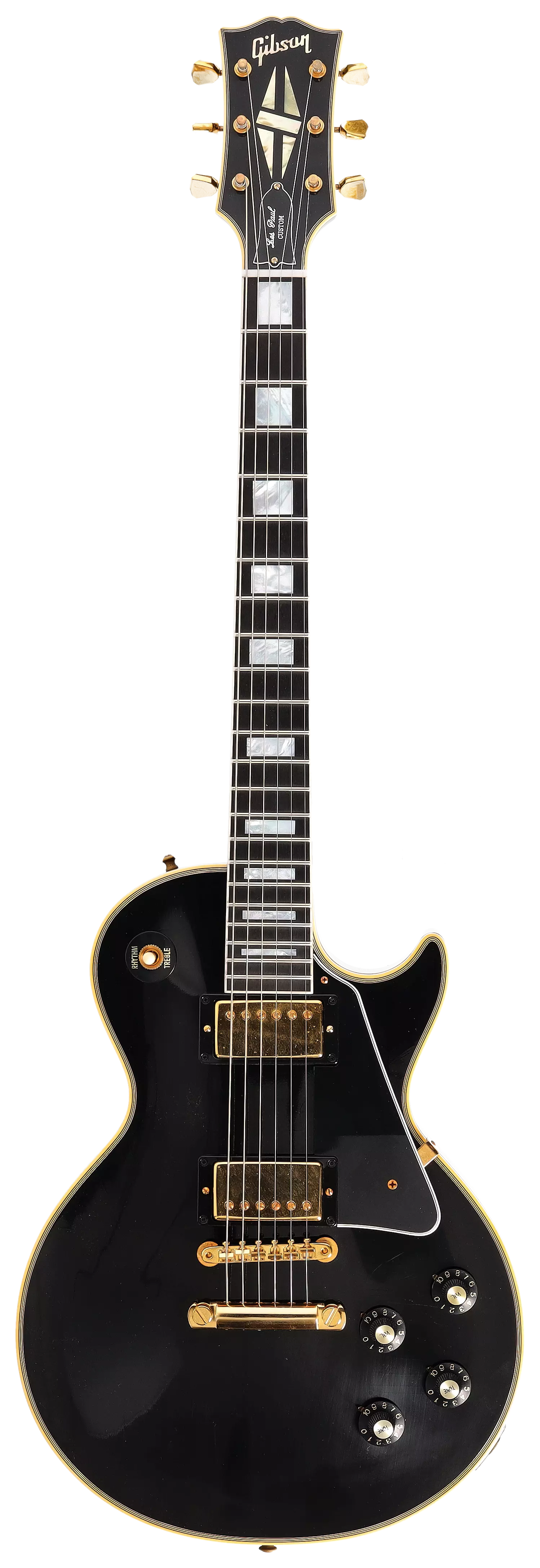 Gibson 1968 Les Paul Custom Reissue Ultra Light Aged Ebony Murphy Lab #2