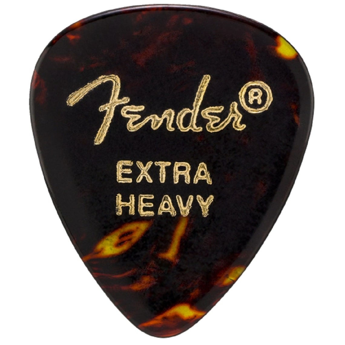 Fender 451 Shape Classic Celluloid Picks Extra Heavy Shell 12er Pack