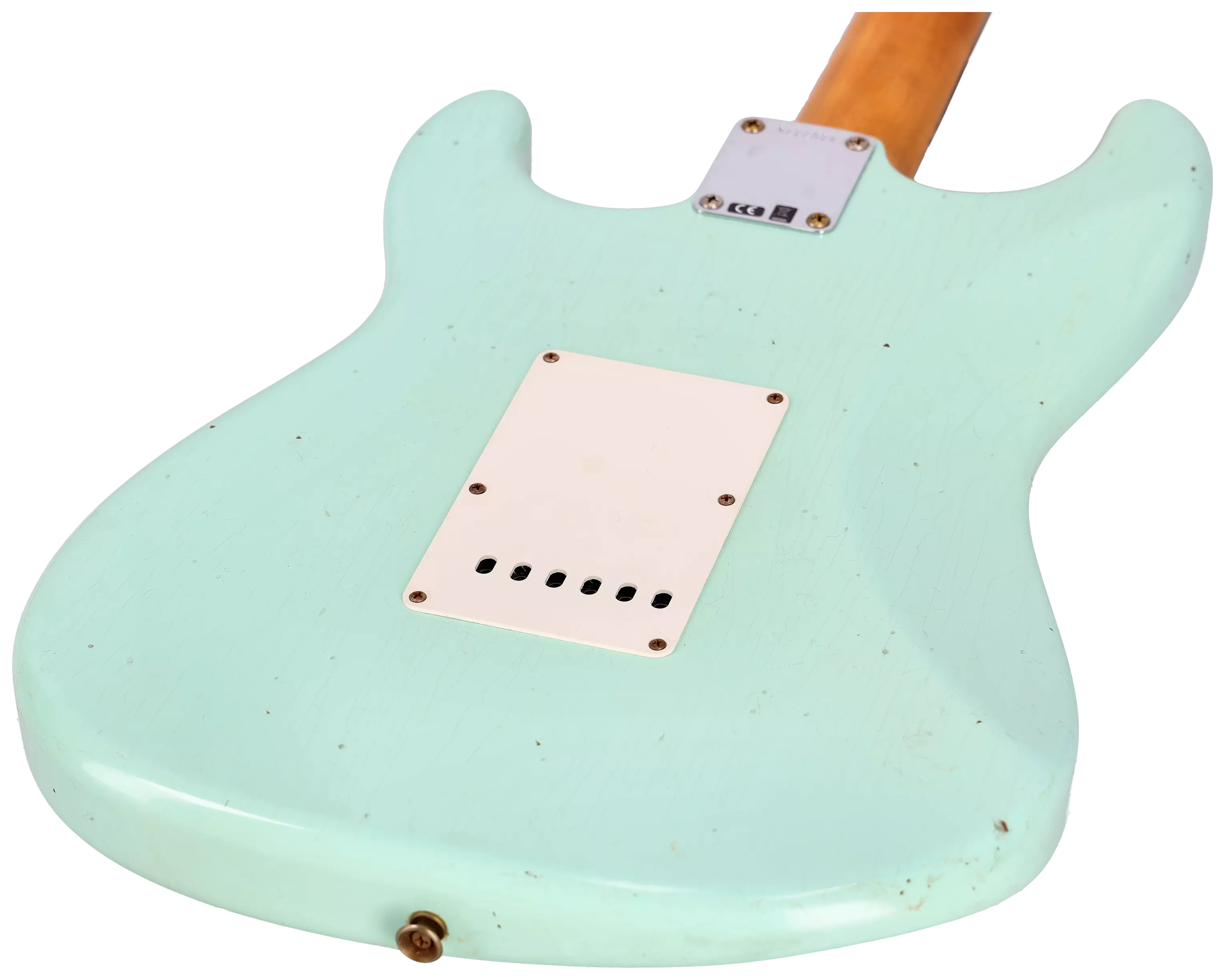 Fender Custom Shop 1962 Stratocaster Journeyman Relic Faded Aged Surf Green #R121524 7