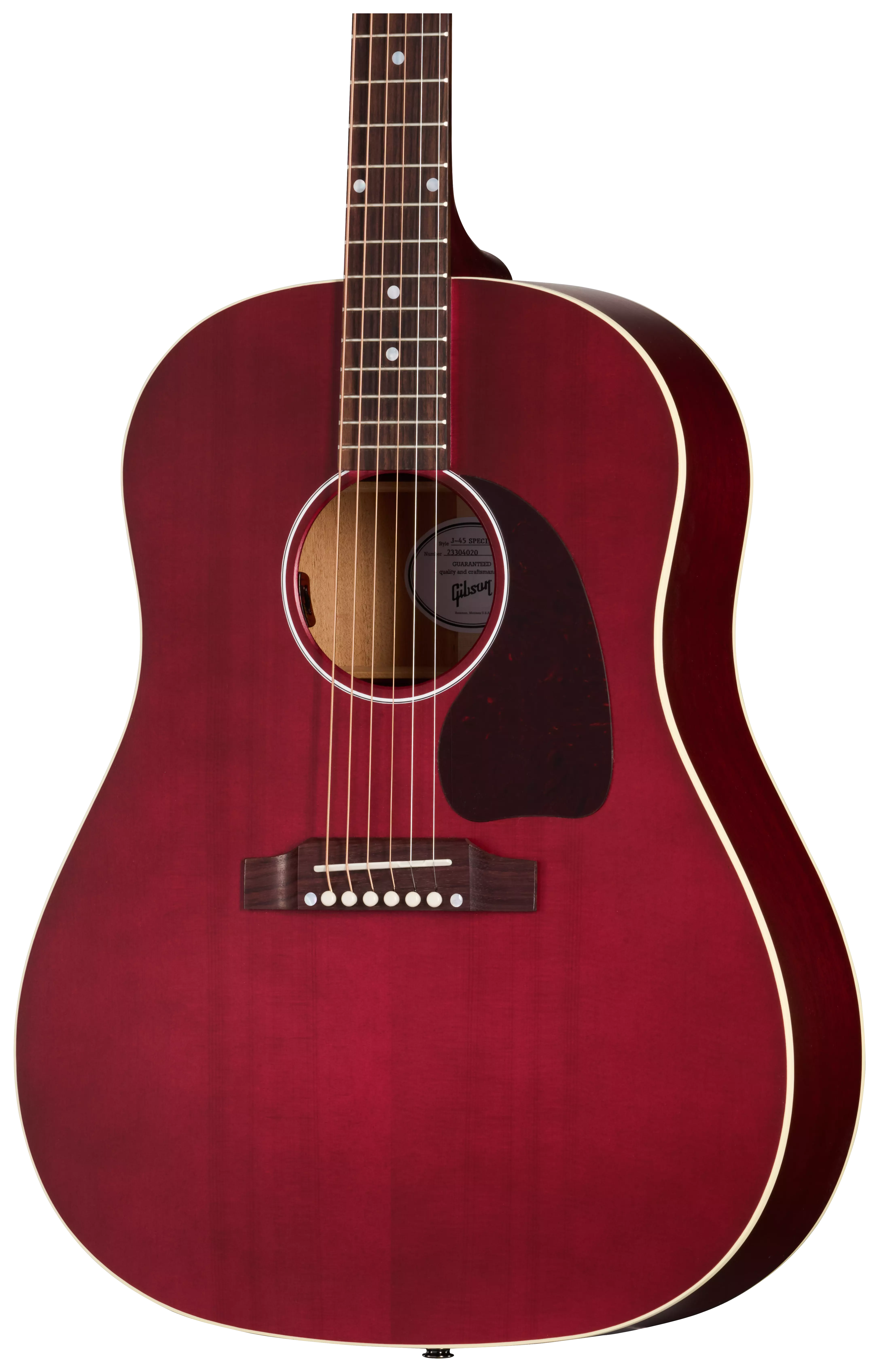 Gibson J-45 Special Wine Red 5