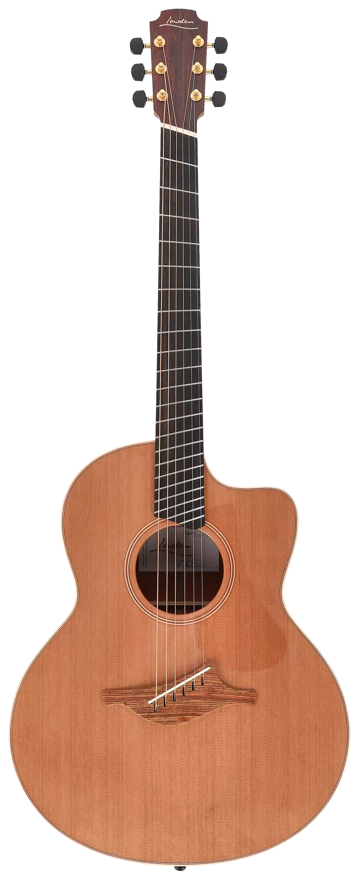 Lowden F-22CFF Fan Fret Mahogany Red Cedar