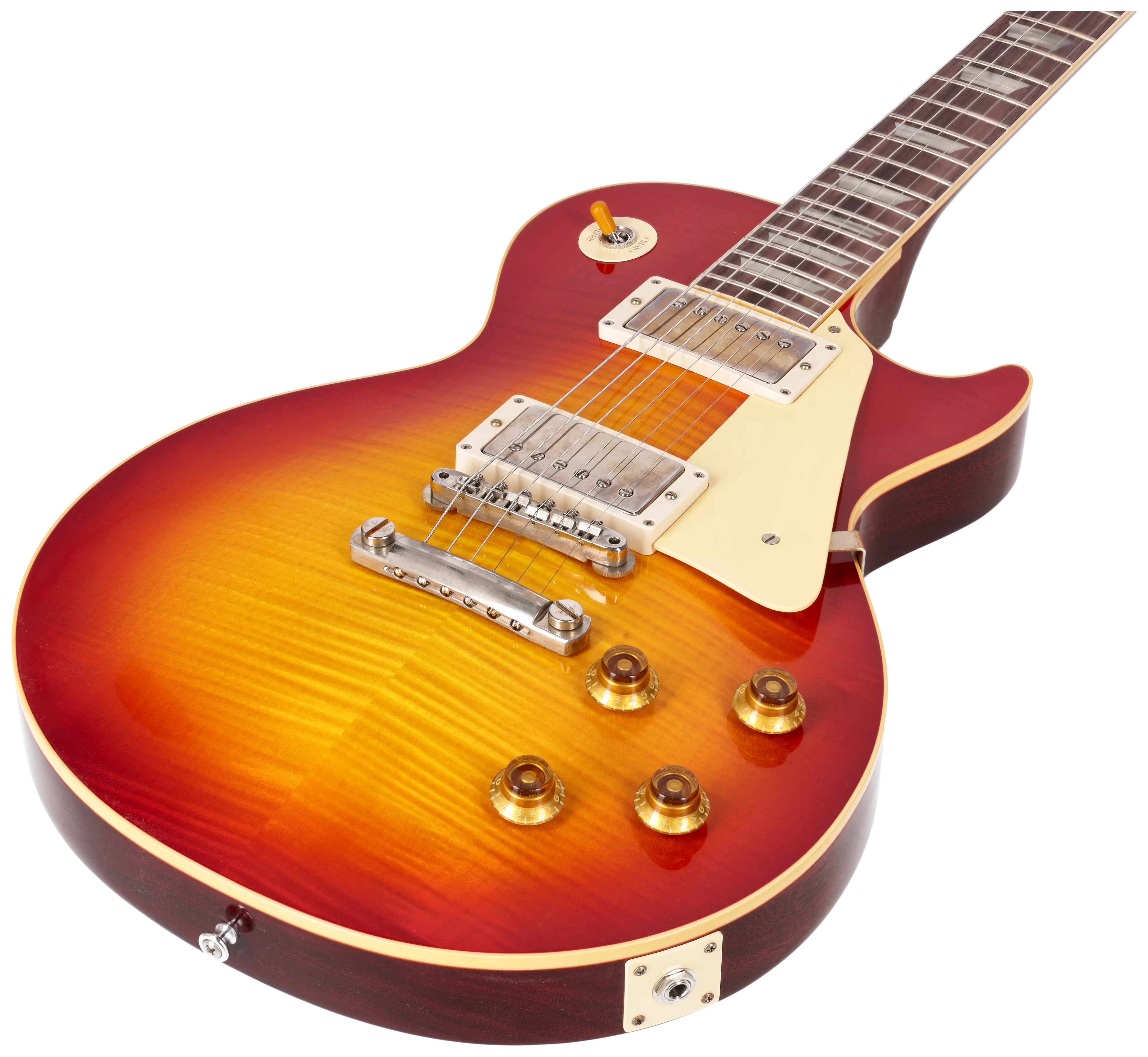 Gibson 1959 Les Paul Standard Reissue VOS Washed Cherry Sunburst #1 5