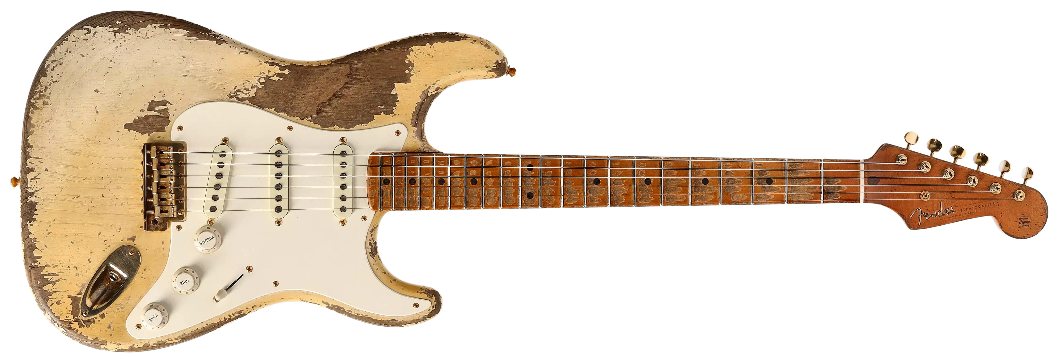 Fender Custom Shop 1955 Stratocaster HVREL WBL GH MBDW Heavy Relic Masterbuilt Dale Wilson 1