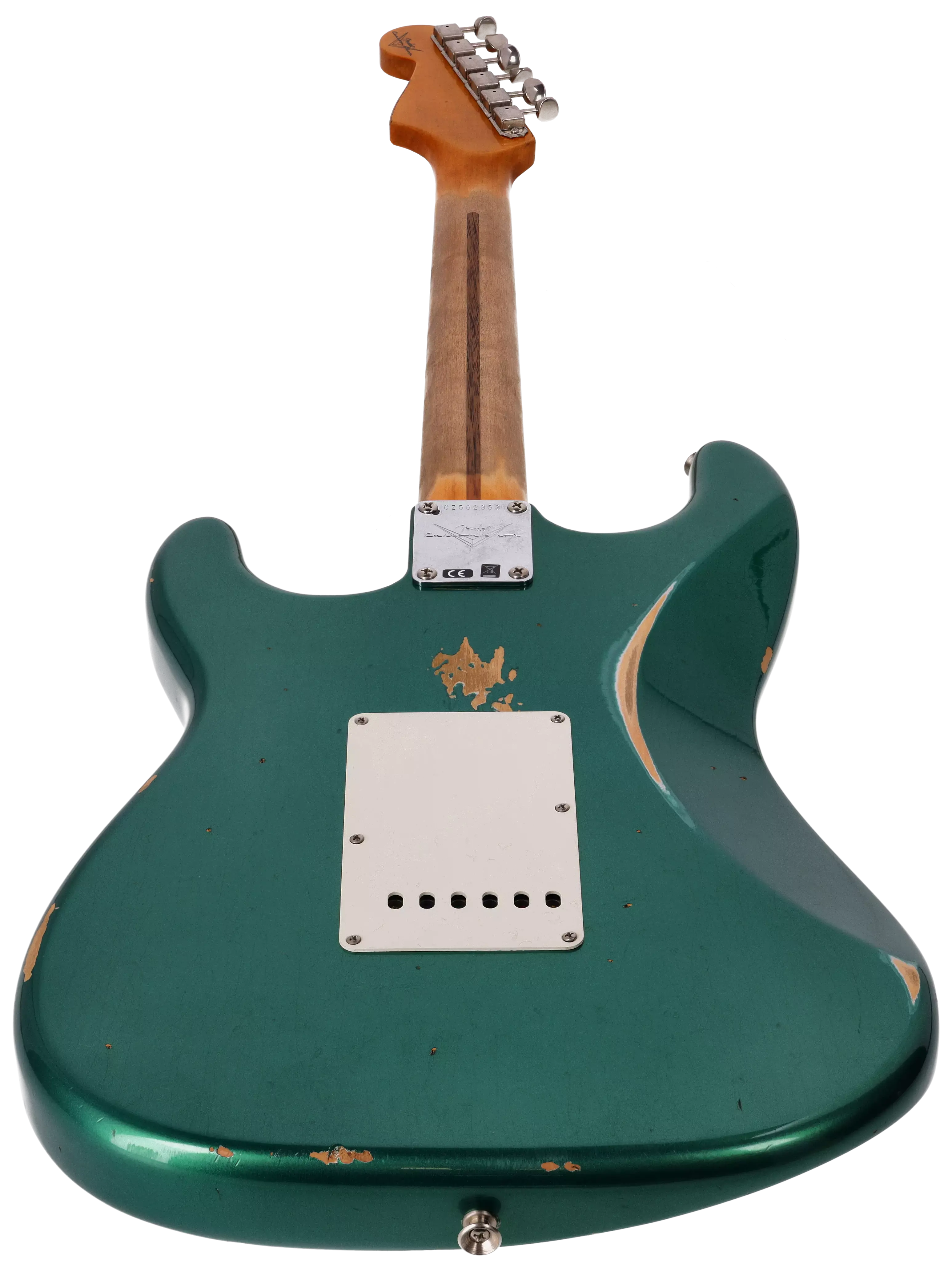 Fender Custom Shop 1963 Stratocaster Relic Aged British Racing Green Metallic #2 4