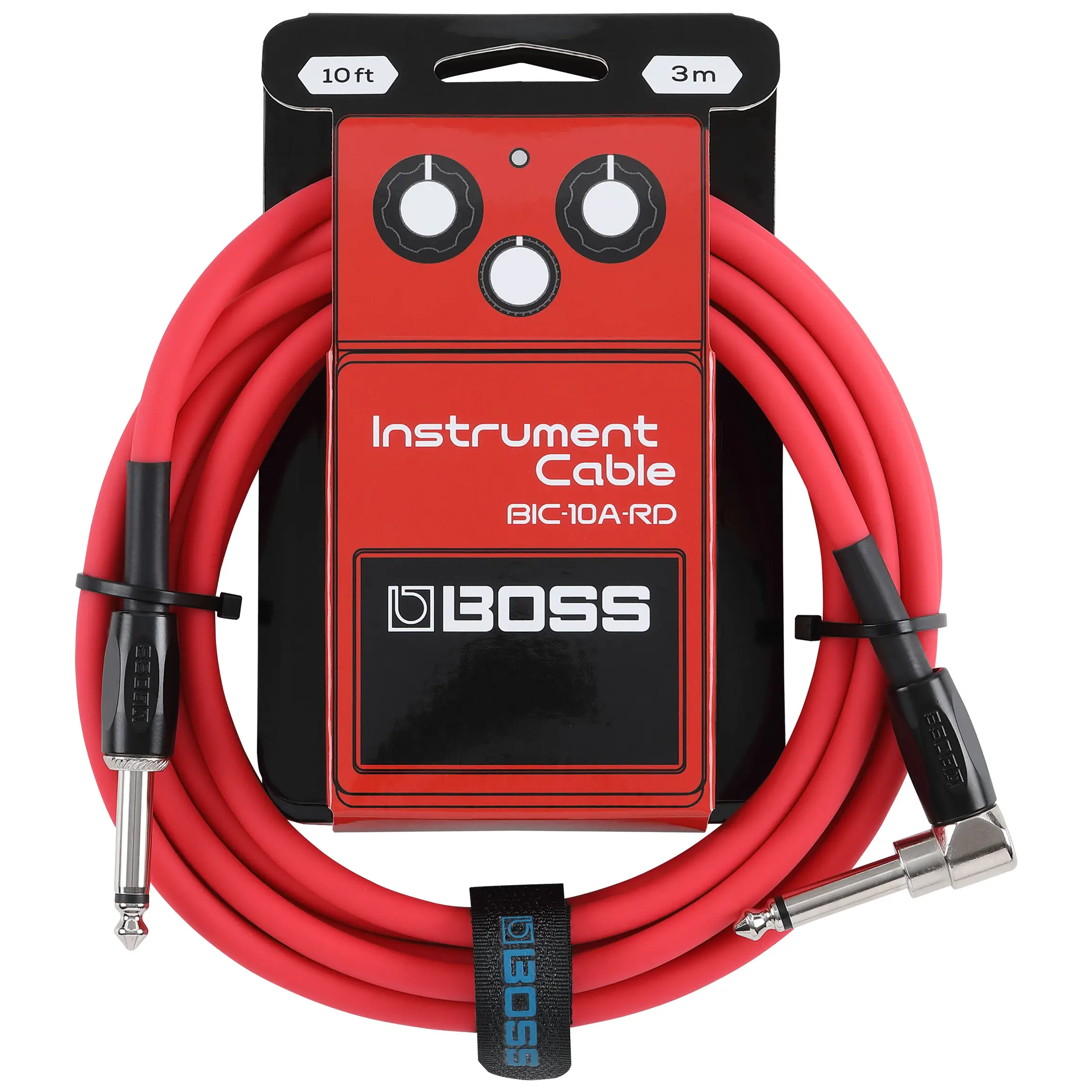 Boss BIC-10A Red Intrumentenkabel 3m