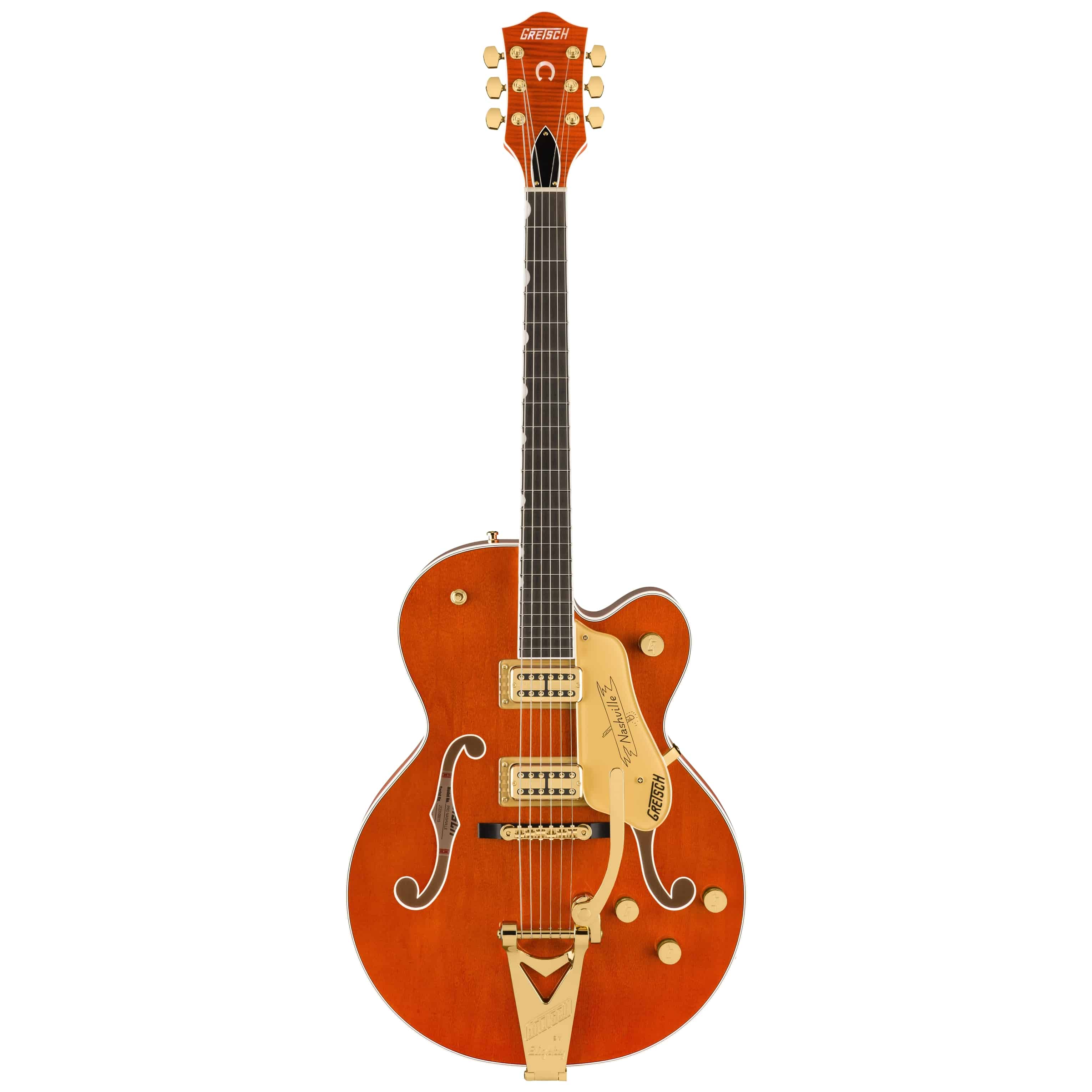 Gretsch Nashville Hollow Body Bigsby EB Orange 2