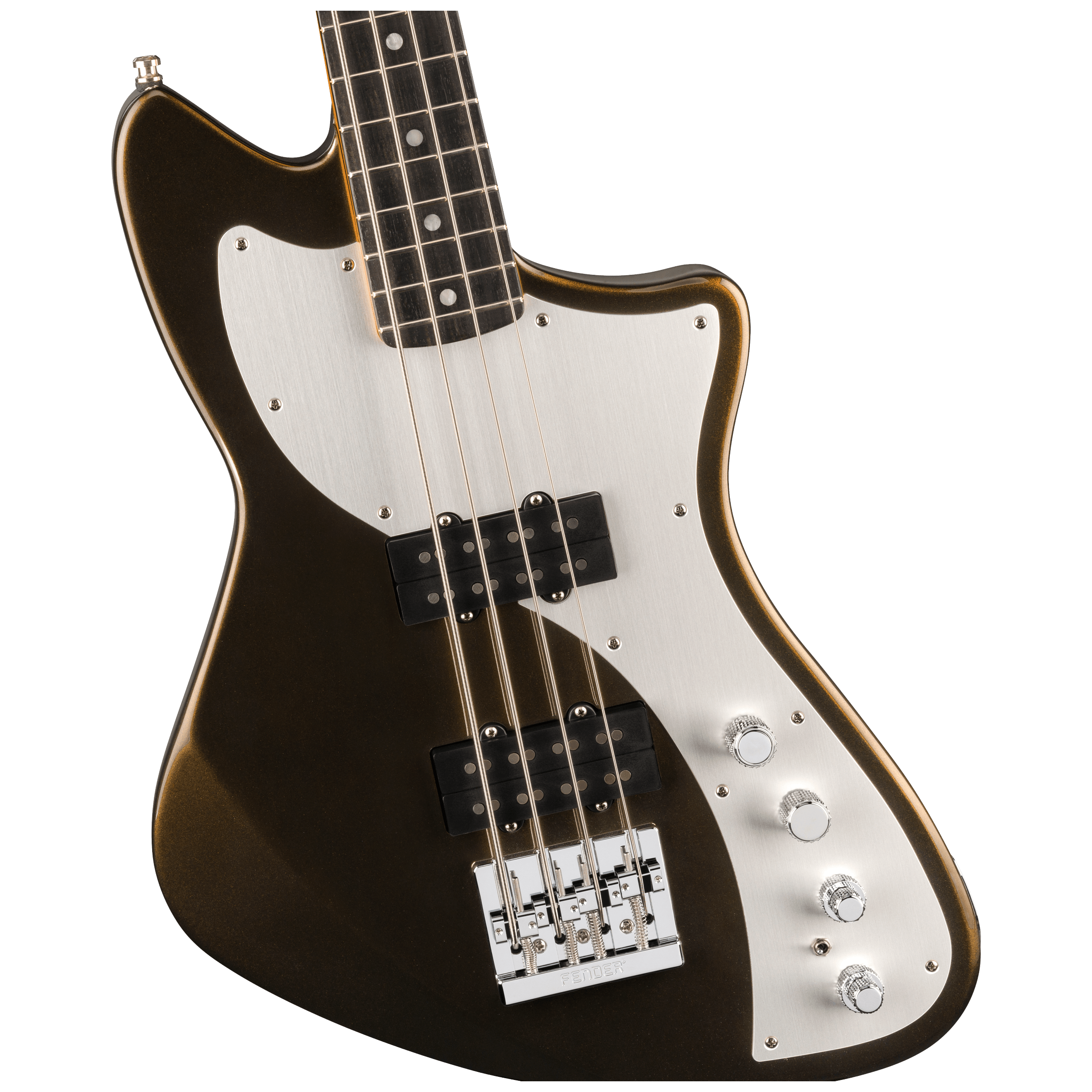 Fender American Ultra II Meteora Bass EB Texas Tea 4