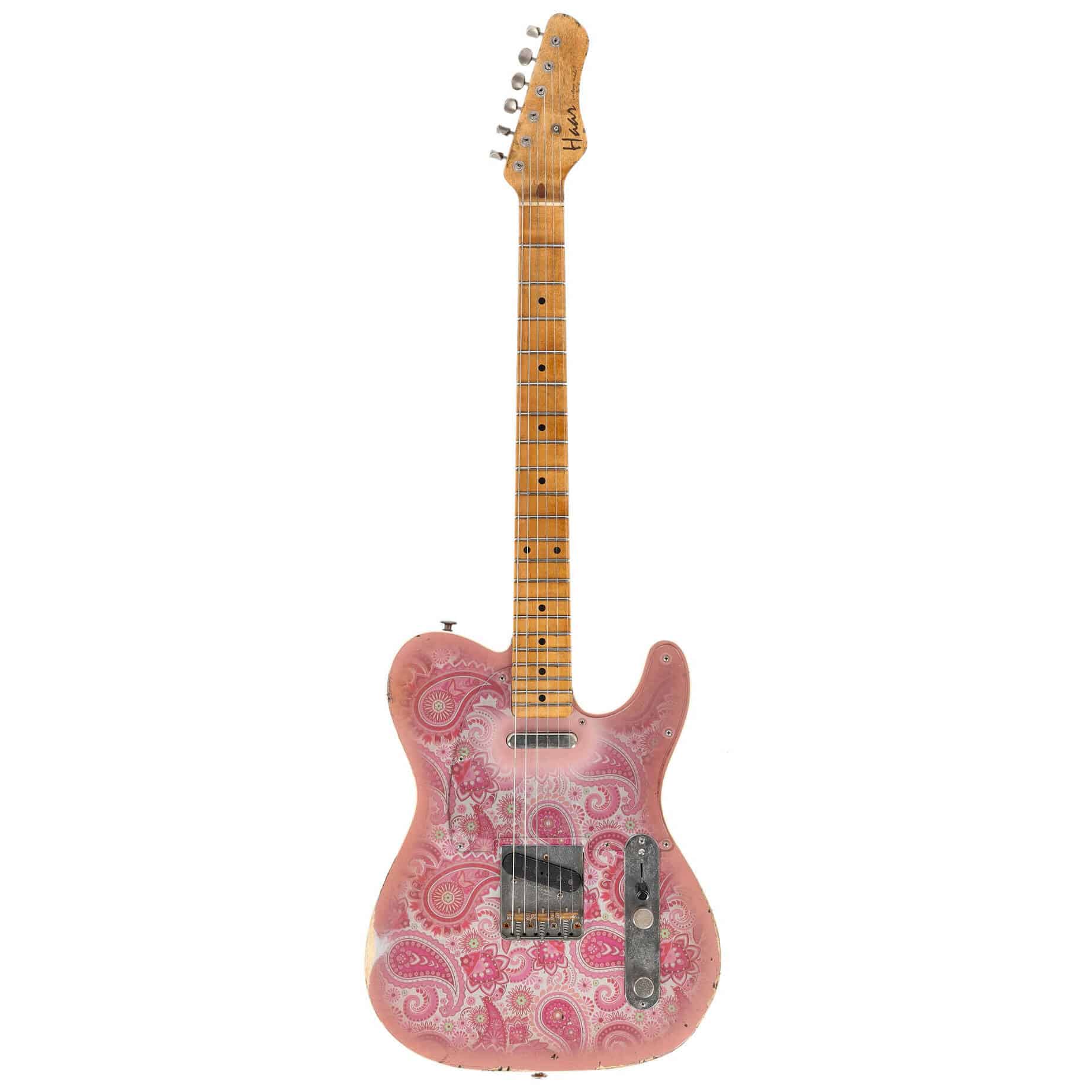 Haar Traditional T Shell Pink Paisley