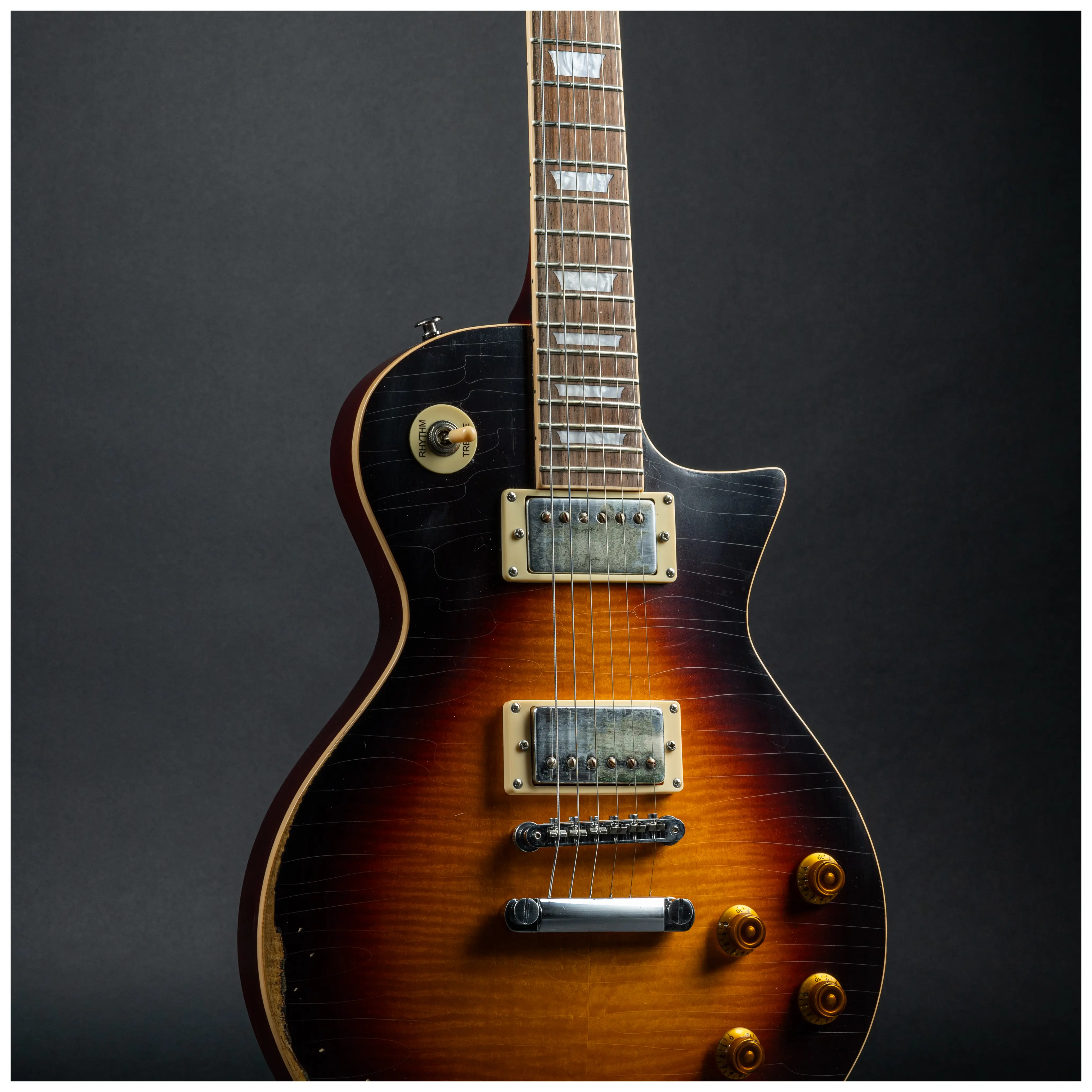 Redwood Relics LP-Style Dirty Tobacco Burst inkl. Case 21