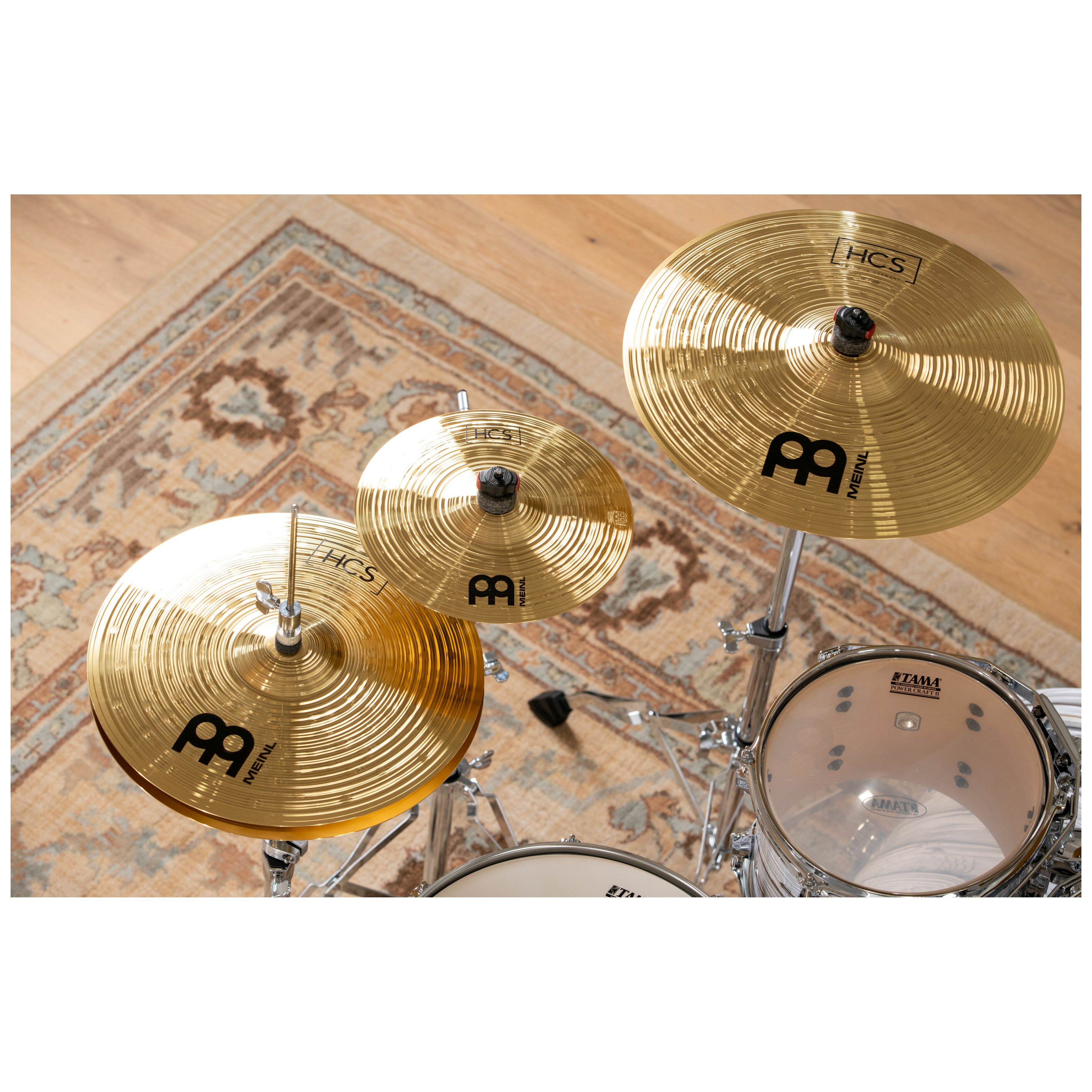 Meinl Cymbals HCS-CS2 - HCS Expanded Cymbal Set 10