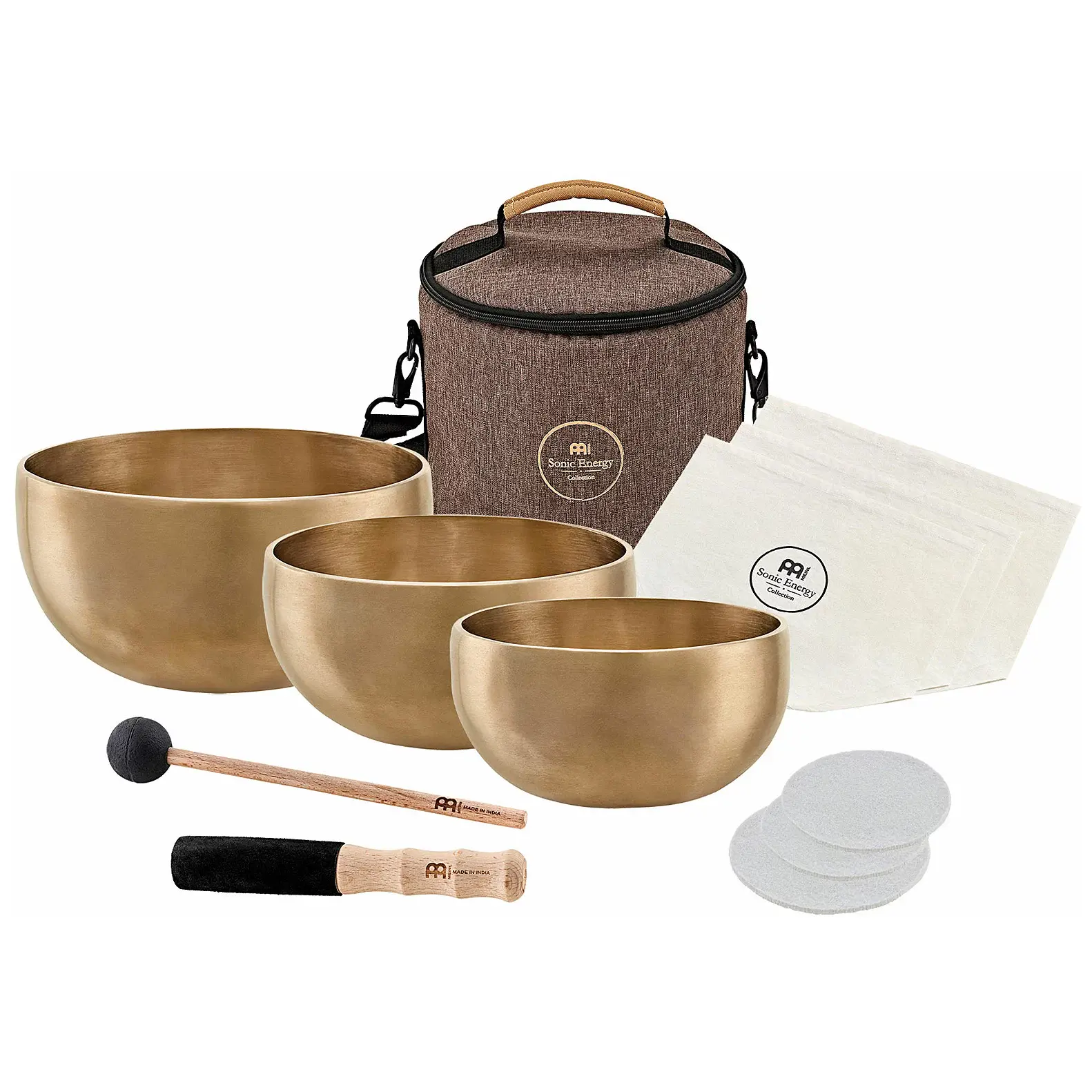 Meinl Sonic Energy SB-Y1 - Yoga Nidra Singing Bowl Set - 3 pcs