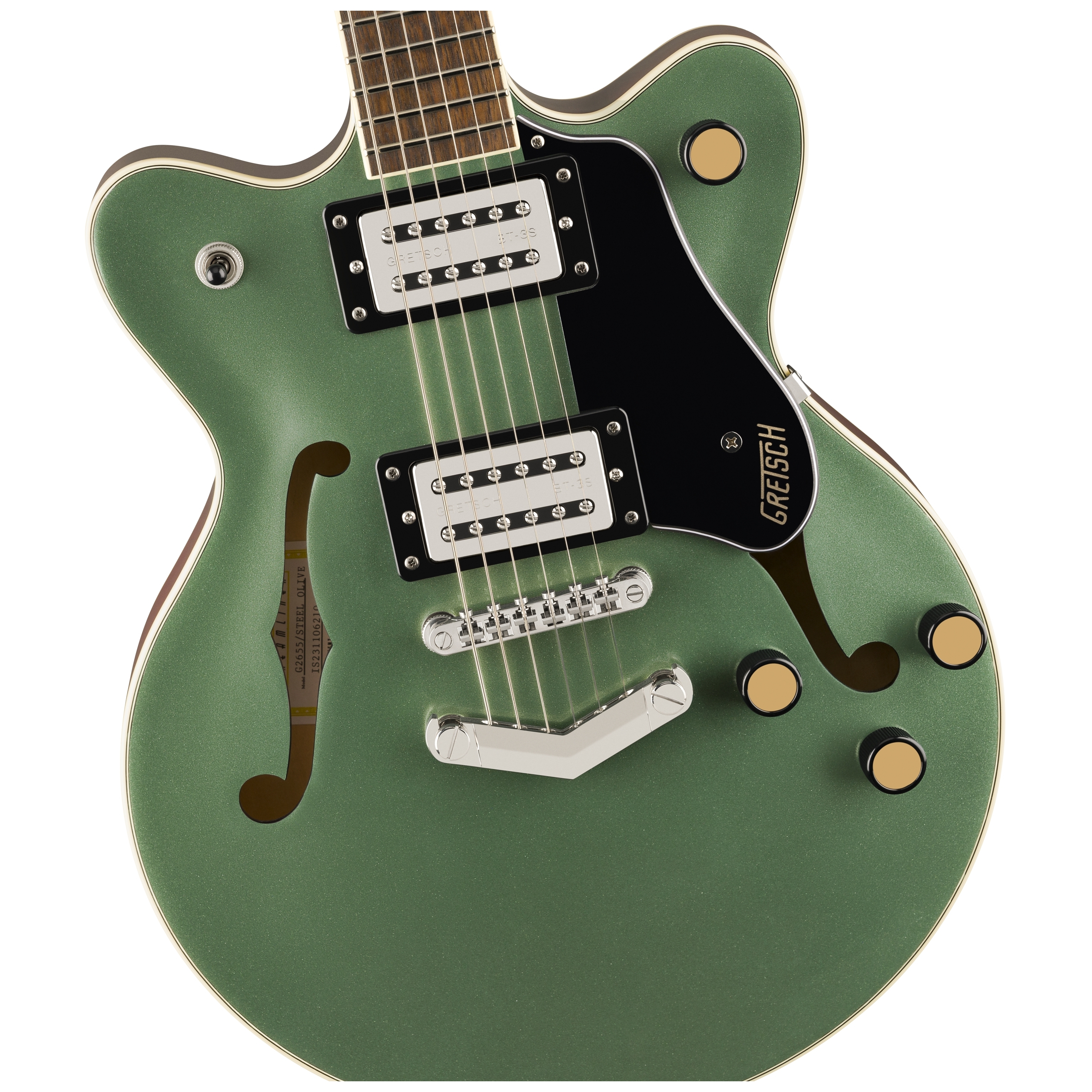 Gretsch G2622 Streamliner CB DC STL OLV 3