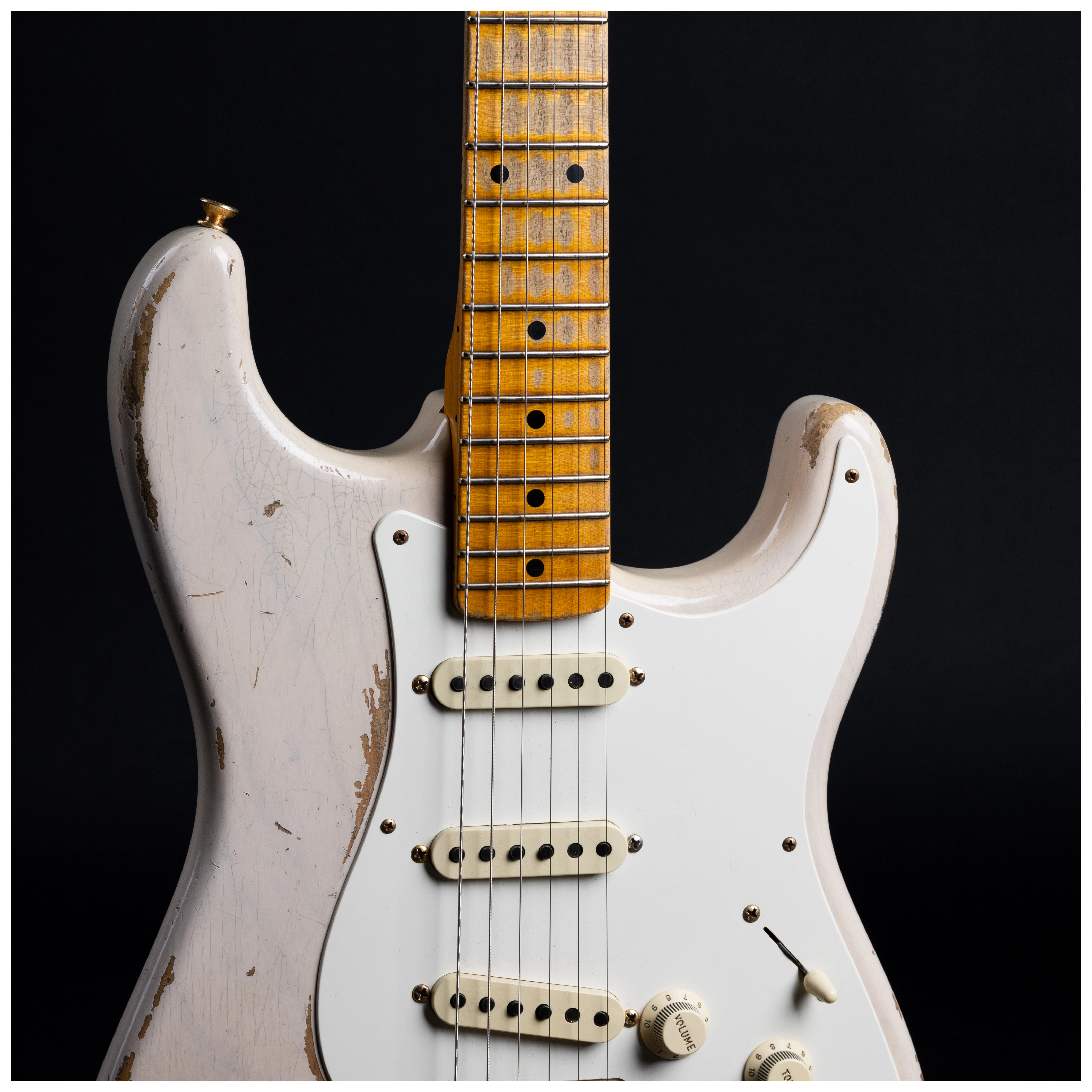 Fender Custom Shop 1955 Stratocaster HVREL GH WBL MBTK Heavy Relic Masterbuilt Todd Krause #R105023 27