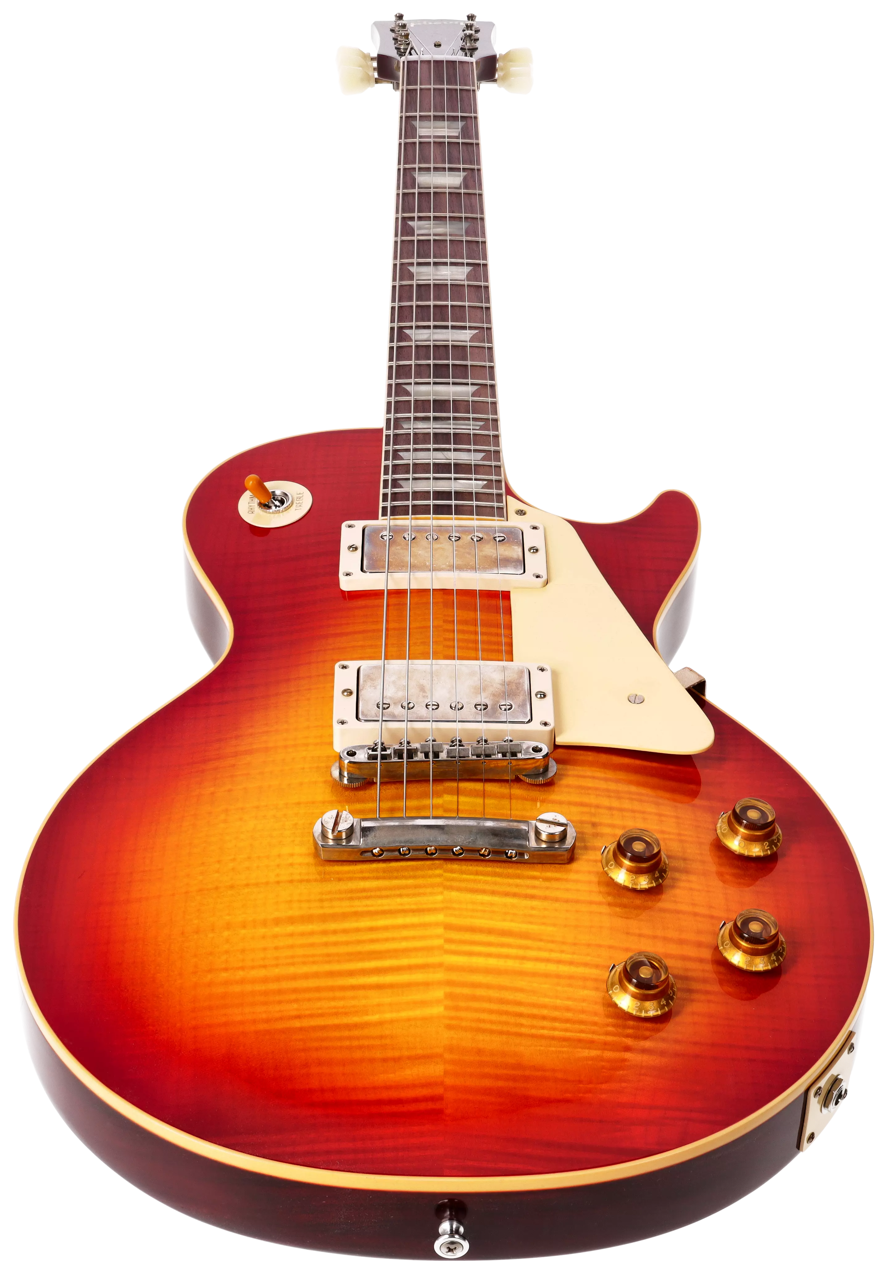 Gibson 1959 Les Paul Standard Reissue VOS Washed Cherry Sunburst #1 3