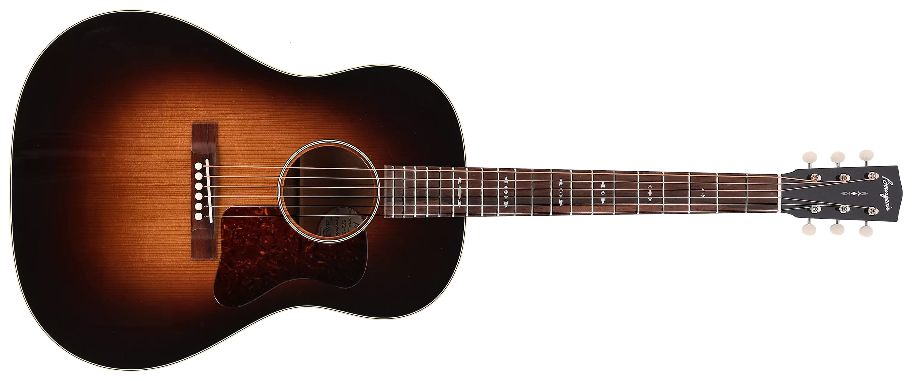 Bourgeois Guitars SD - Standard AT Adirondack Mahogany Sunburst 1