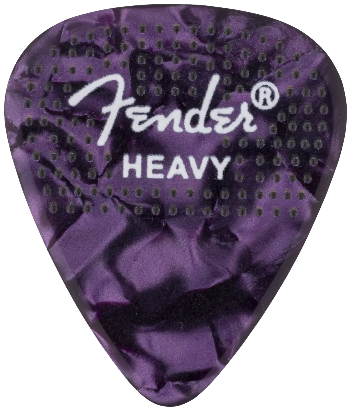 Fender 351 Dotted Celluloid Pick Heavy 12-Pack 3