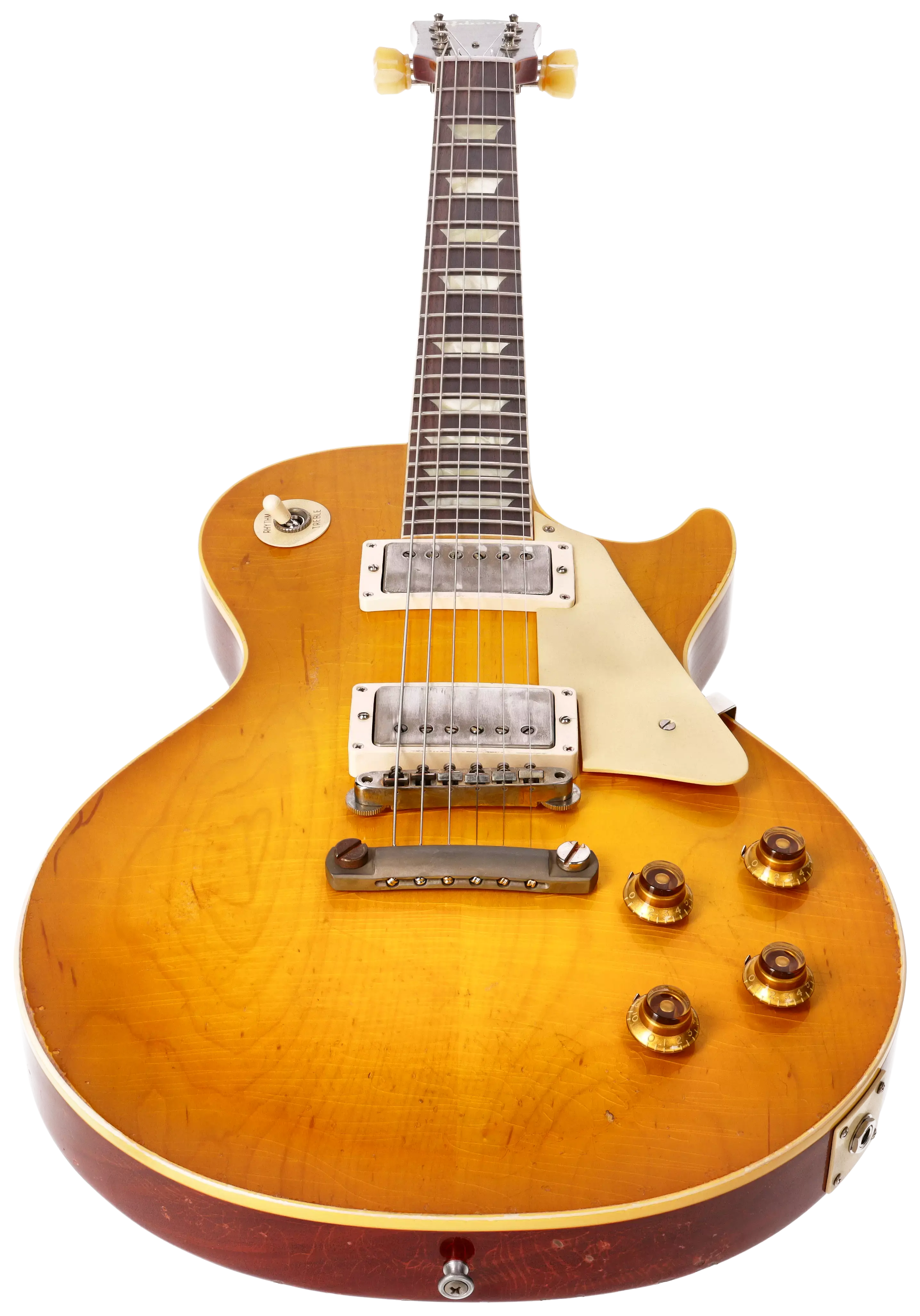 Gibson 1958 Les Paul Standard Reissue Heavy Aged Lemon Burst Murphy Lab #2 3