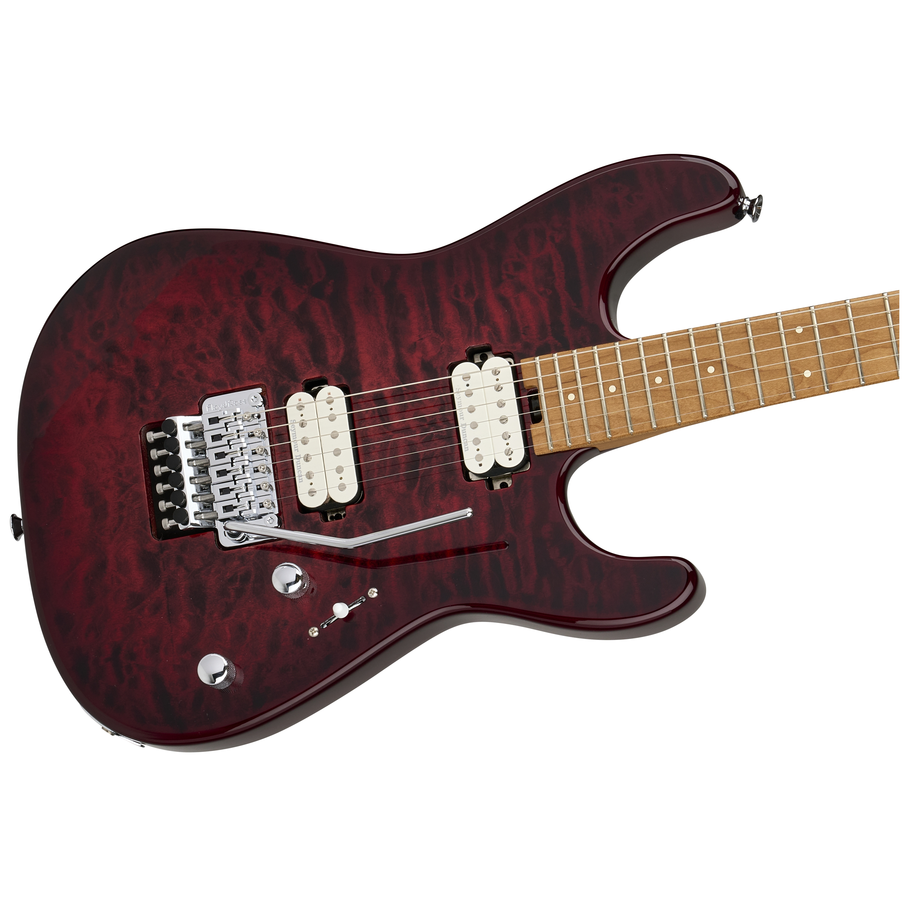 Charvel Pro-Mod Plus San Dimas Style 1 HH FR CM Sangria Burst 1