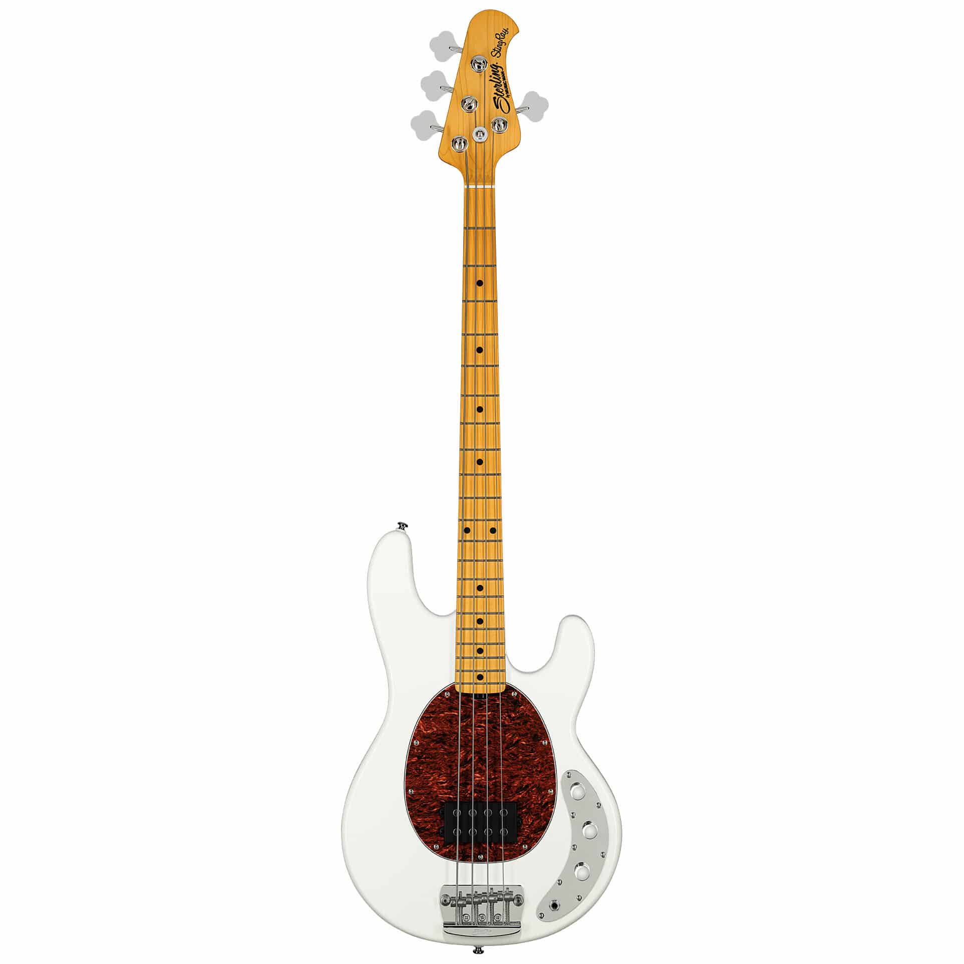 Sterling by Music Man StingRay RAY24CA Olympic White 6