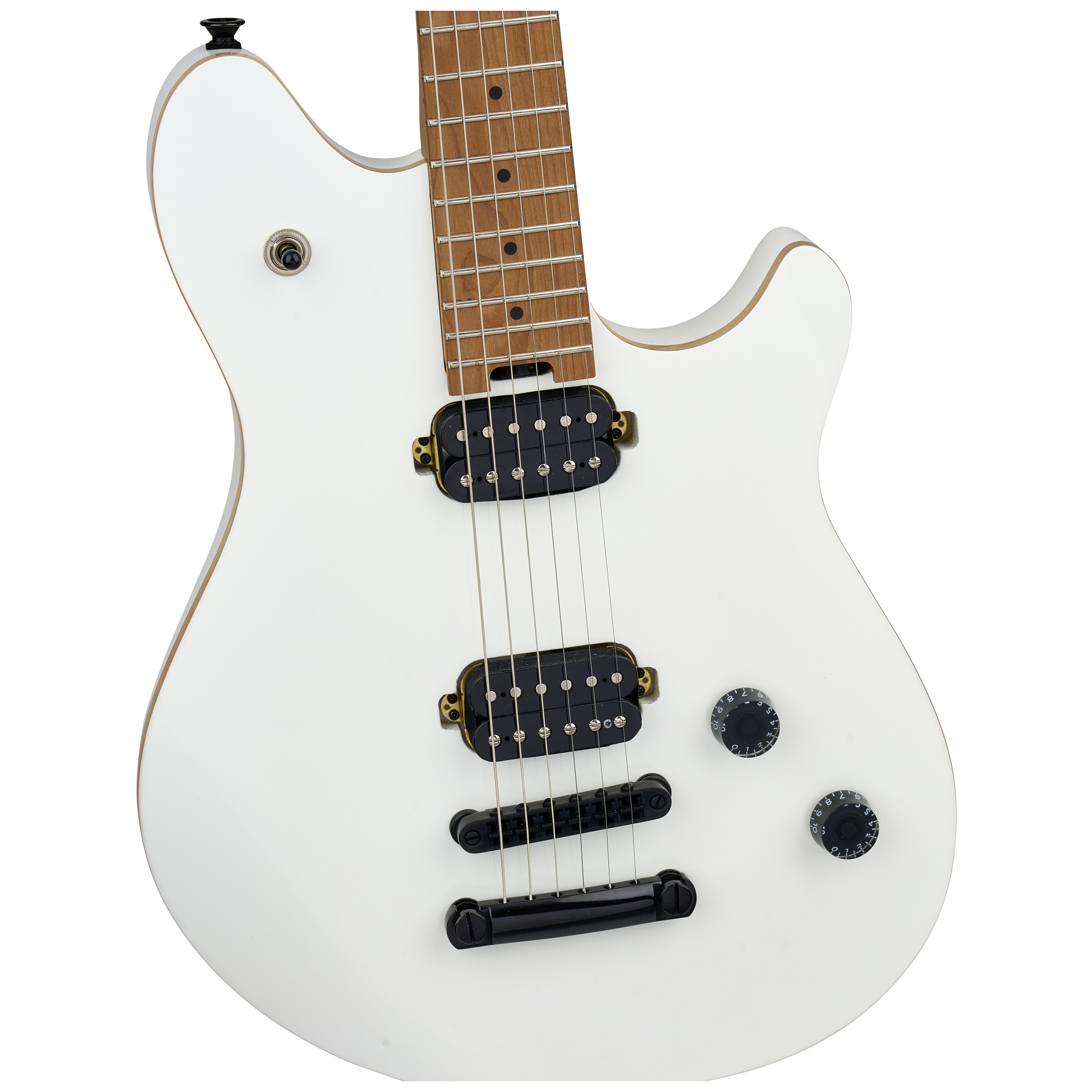 EVH Wolfgang Standard TOM Baked Maple Cream White 2