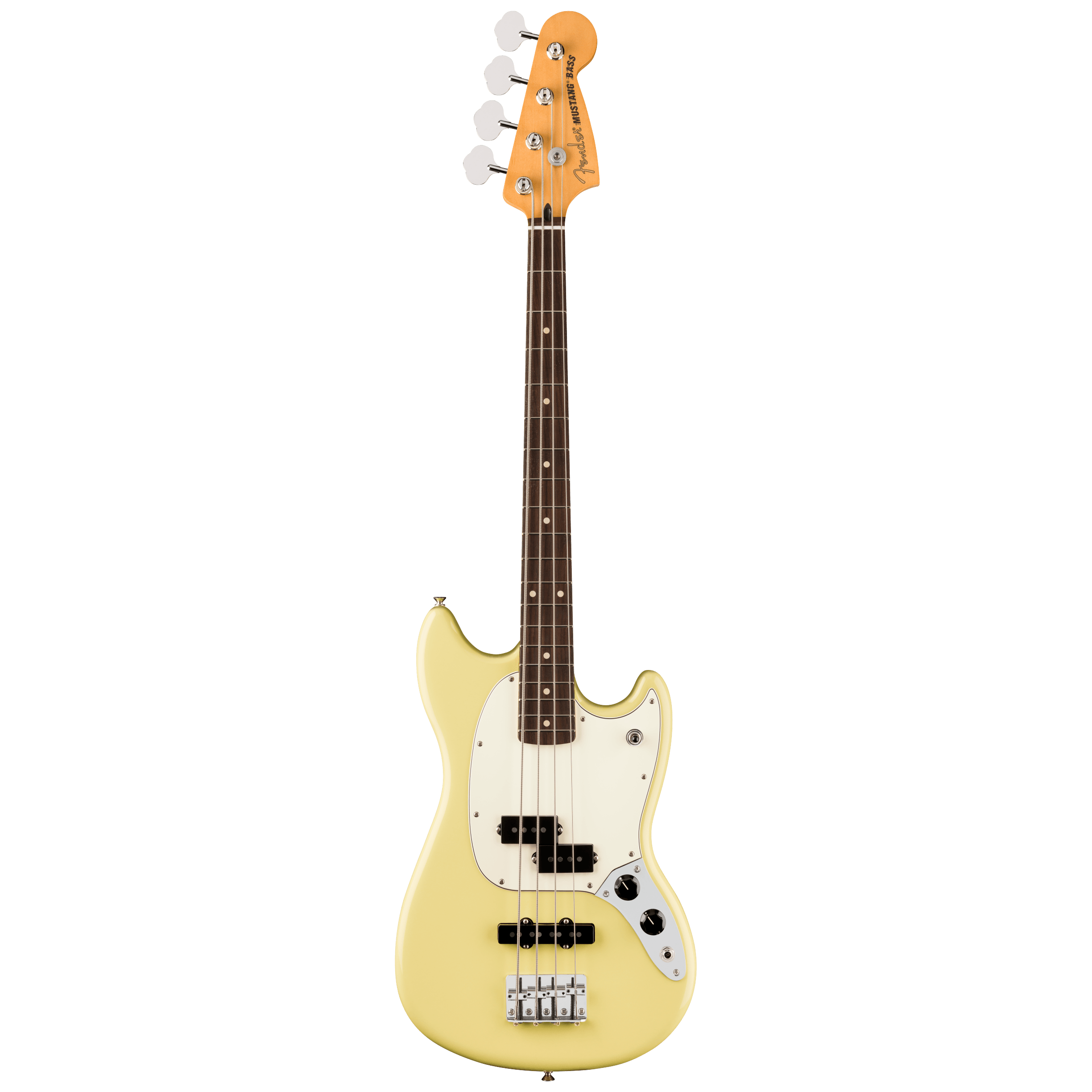 Fender Player II Mustang Bass PJ RW Hialeah Yellow 4