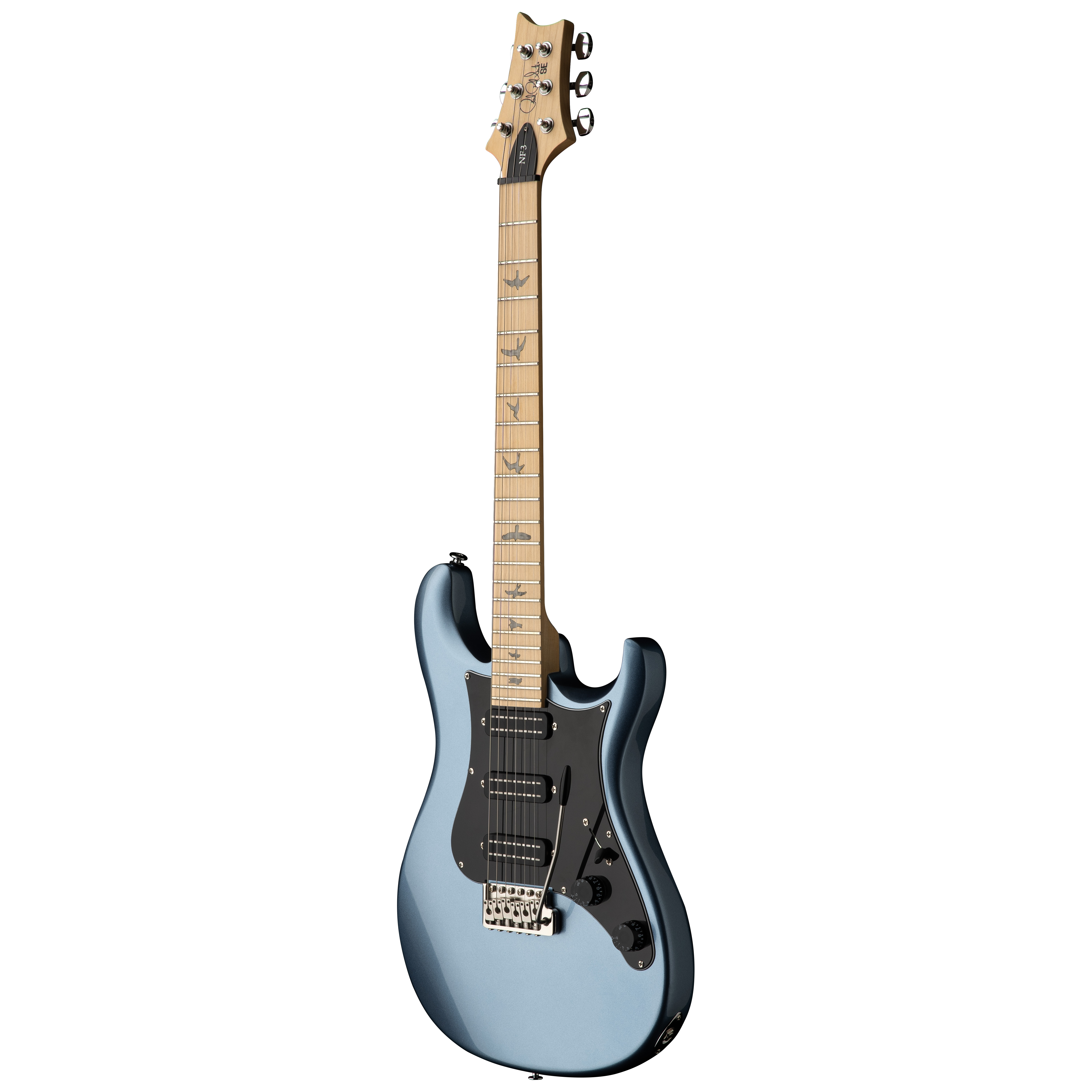 PRS SE NF3 MN Ice Blue Metallic 2