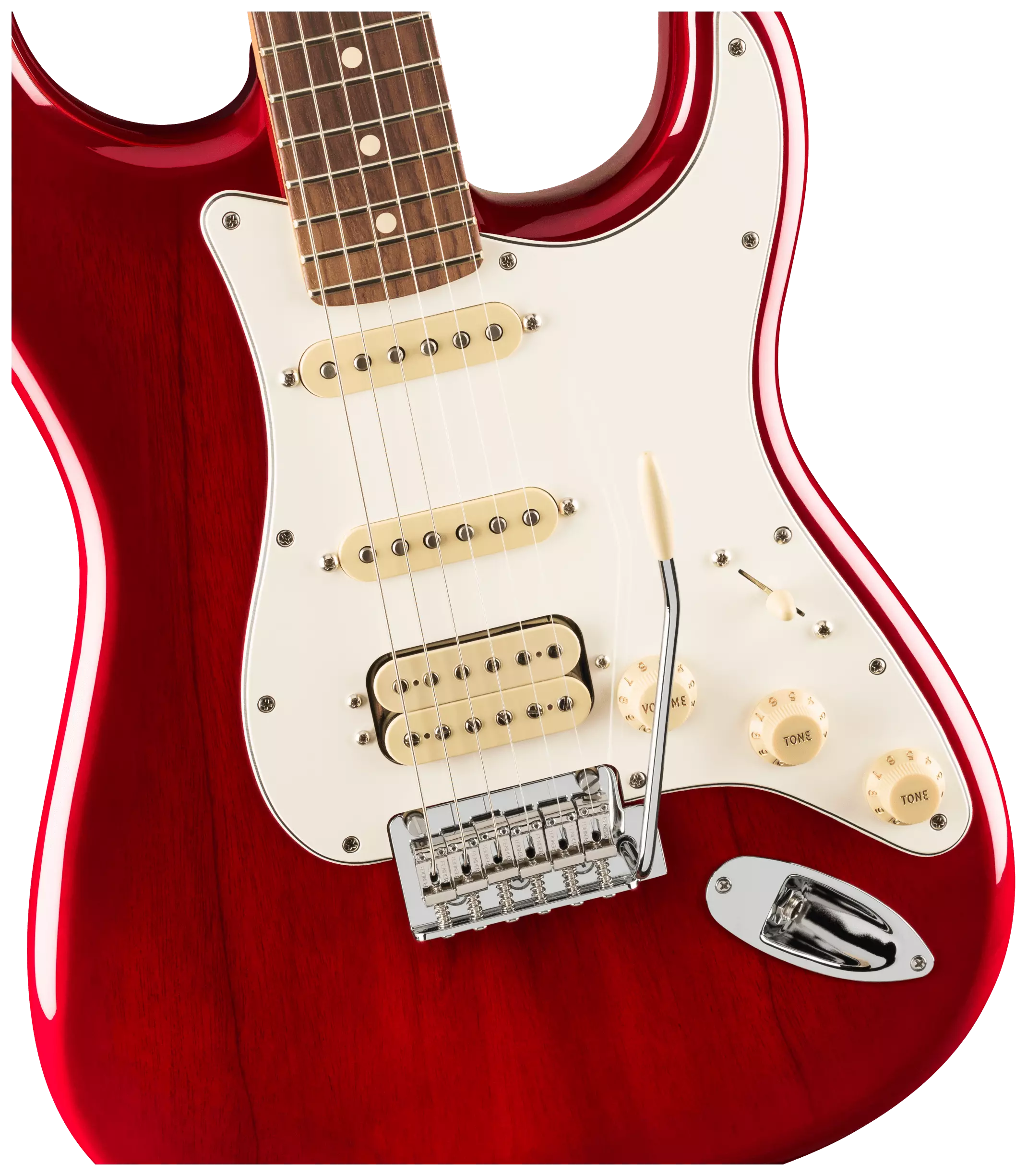 Fender Player II Stratocaster HSS RW Transparent Cherry 2