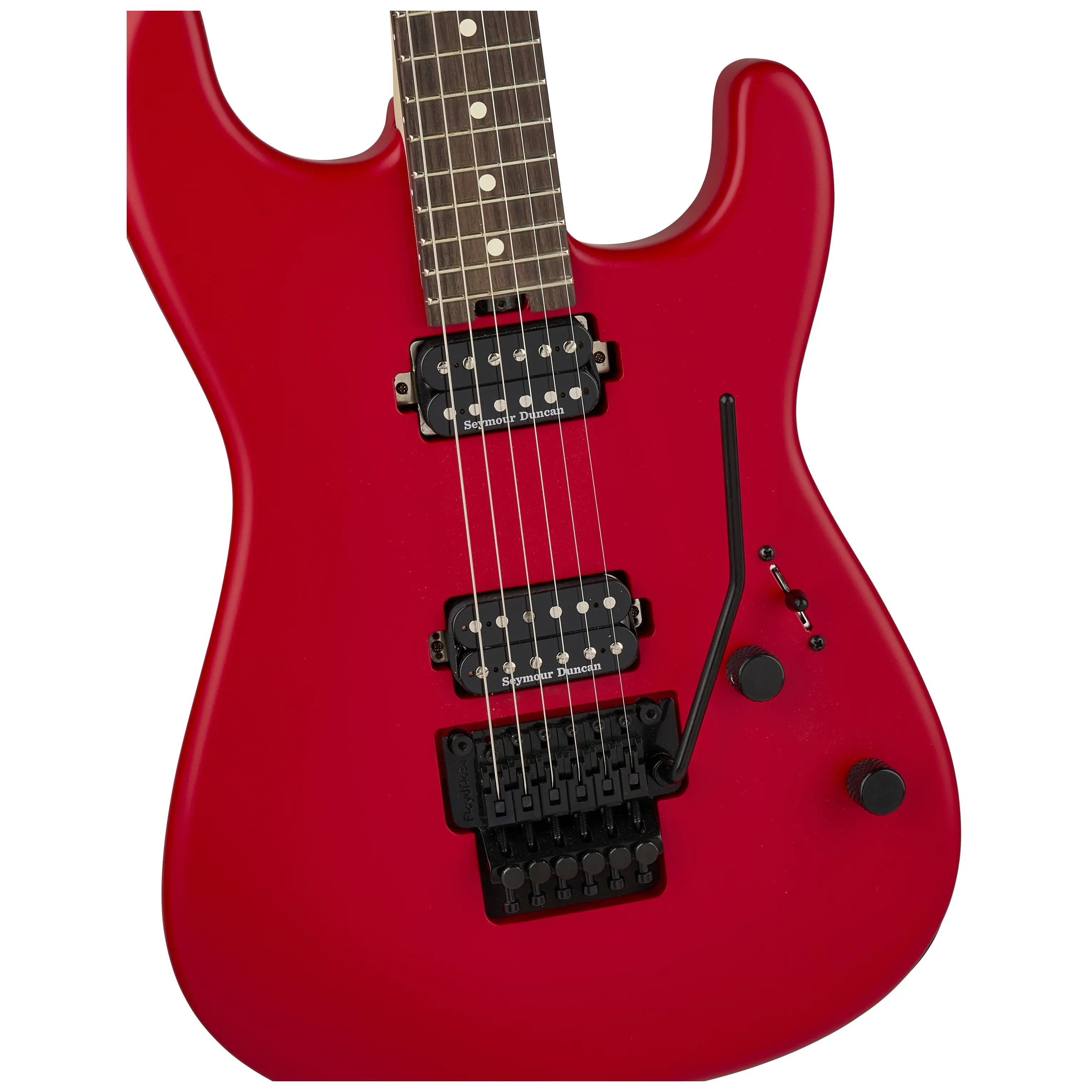 Charvel Pro-Mod San Dimas Style 1 HH FR RW Satin Ferrari Red 2