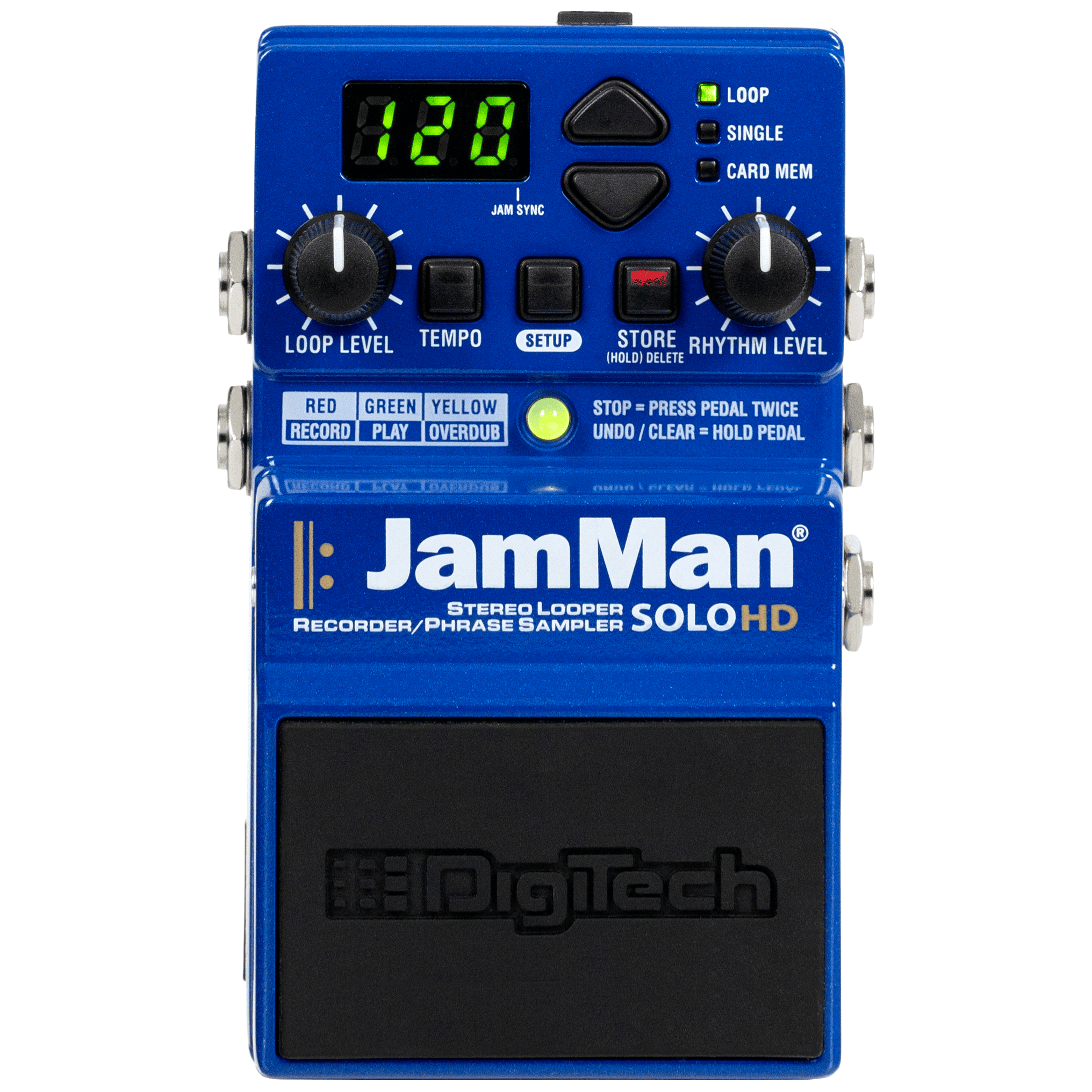 DigiTech Jam Man Solo HD Stereo Looper