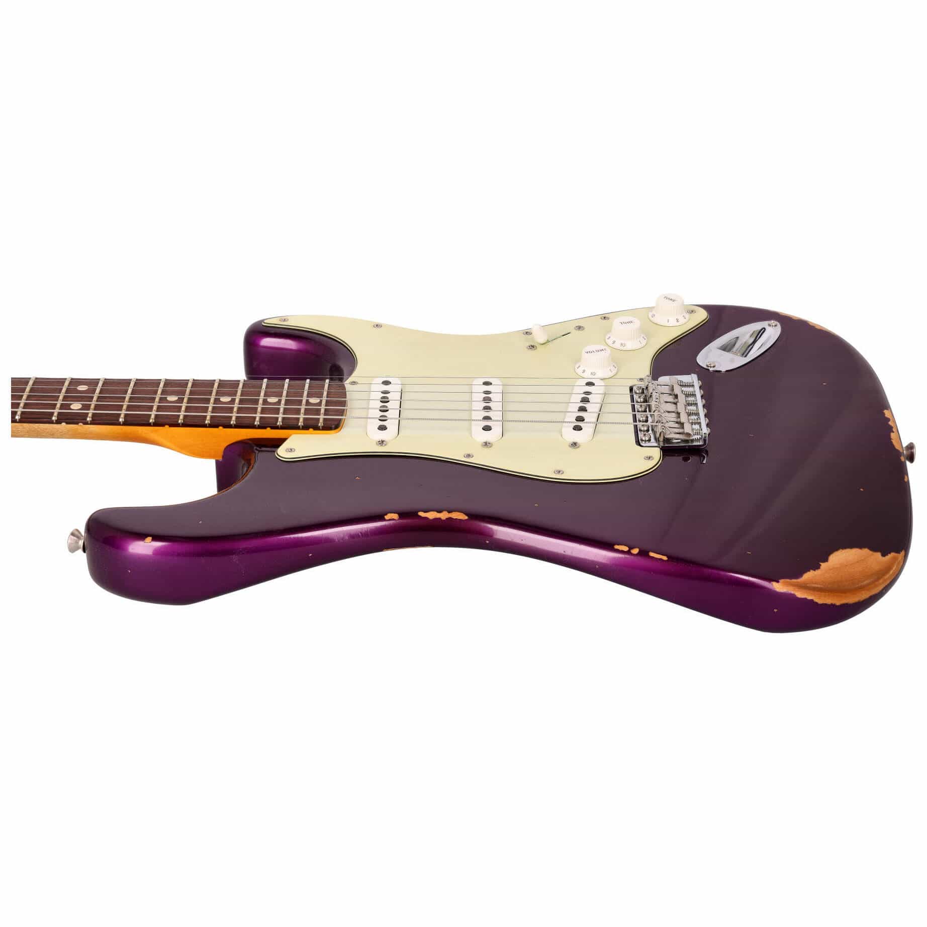 Fender Custom Shop 1963 Stratocaster Relic Aged Purple Metallic #1 8