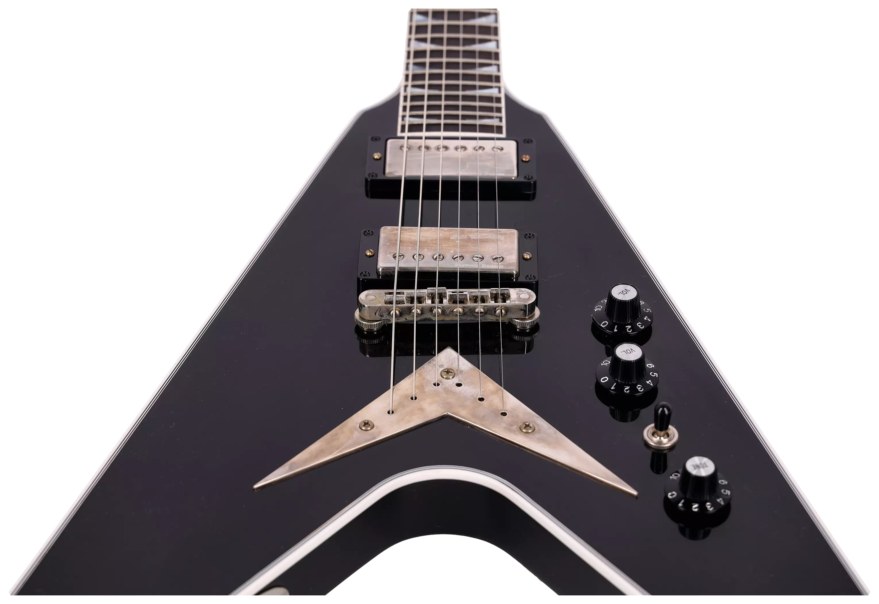 Gibson LTD Dave Mustaine Flying V EXP VOS Ebony #DMV58 4