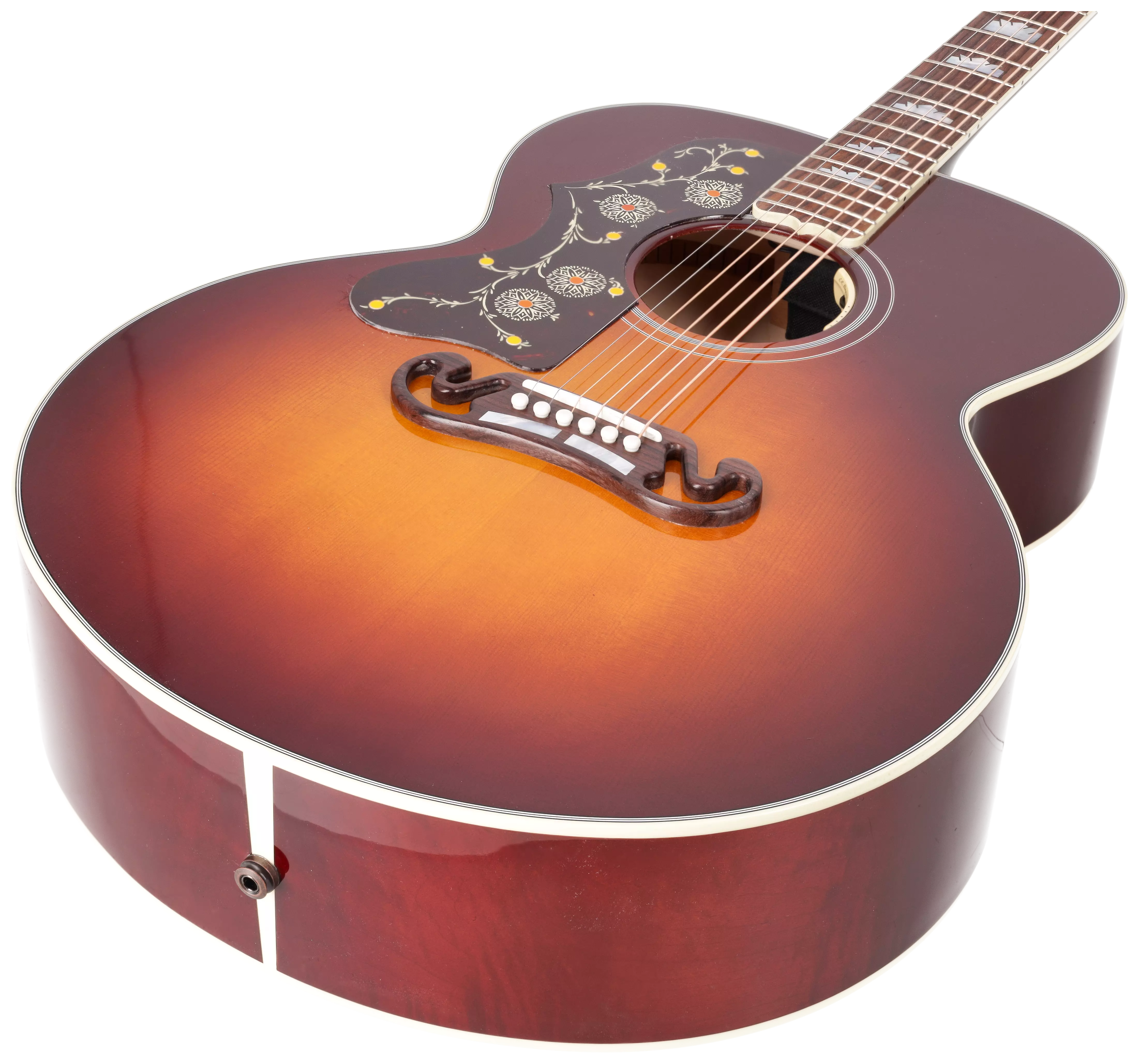 Gibson SJ-200 Standard Maple Autumnburst Lefthand 5