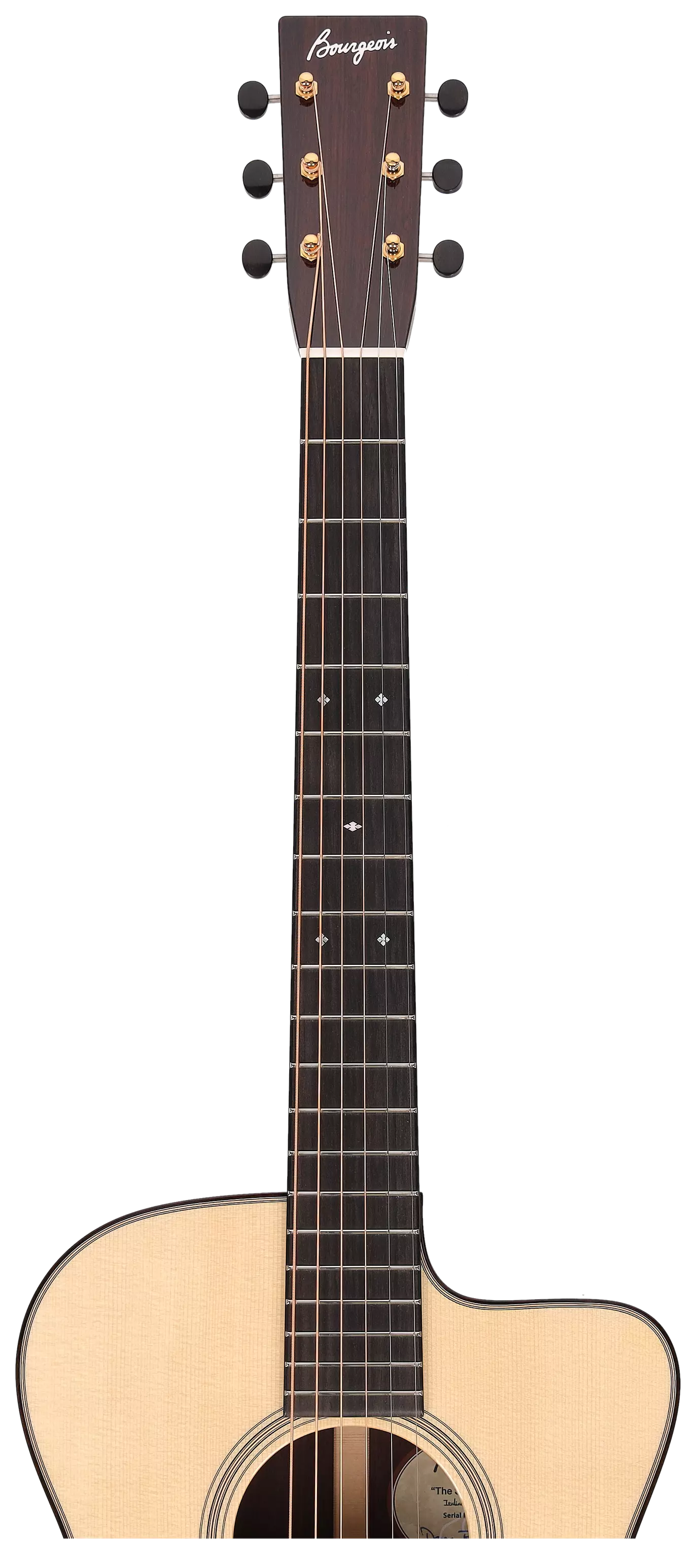 Bourgeois Guitars The Soloist OMC Italian Madagascar 12