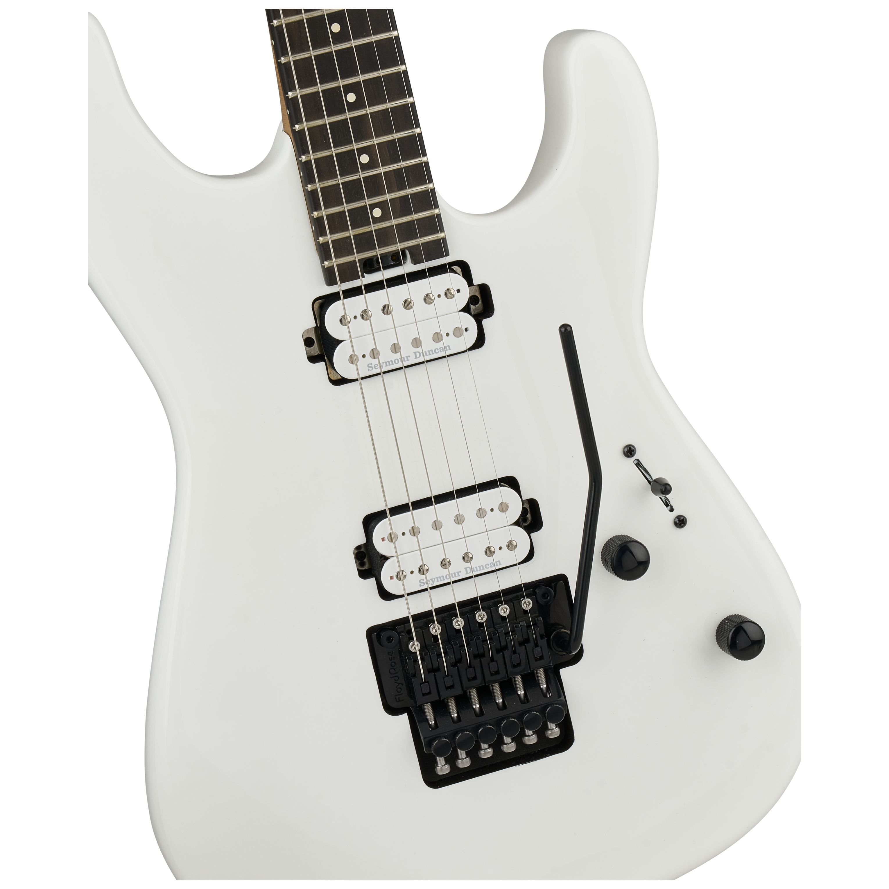 Charvel Pro-Mod Plus San Dimas Style 1 HH FR EB Snow White 2