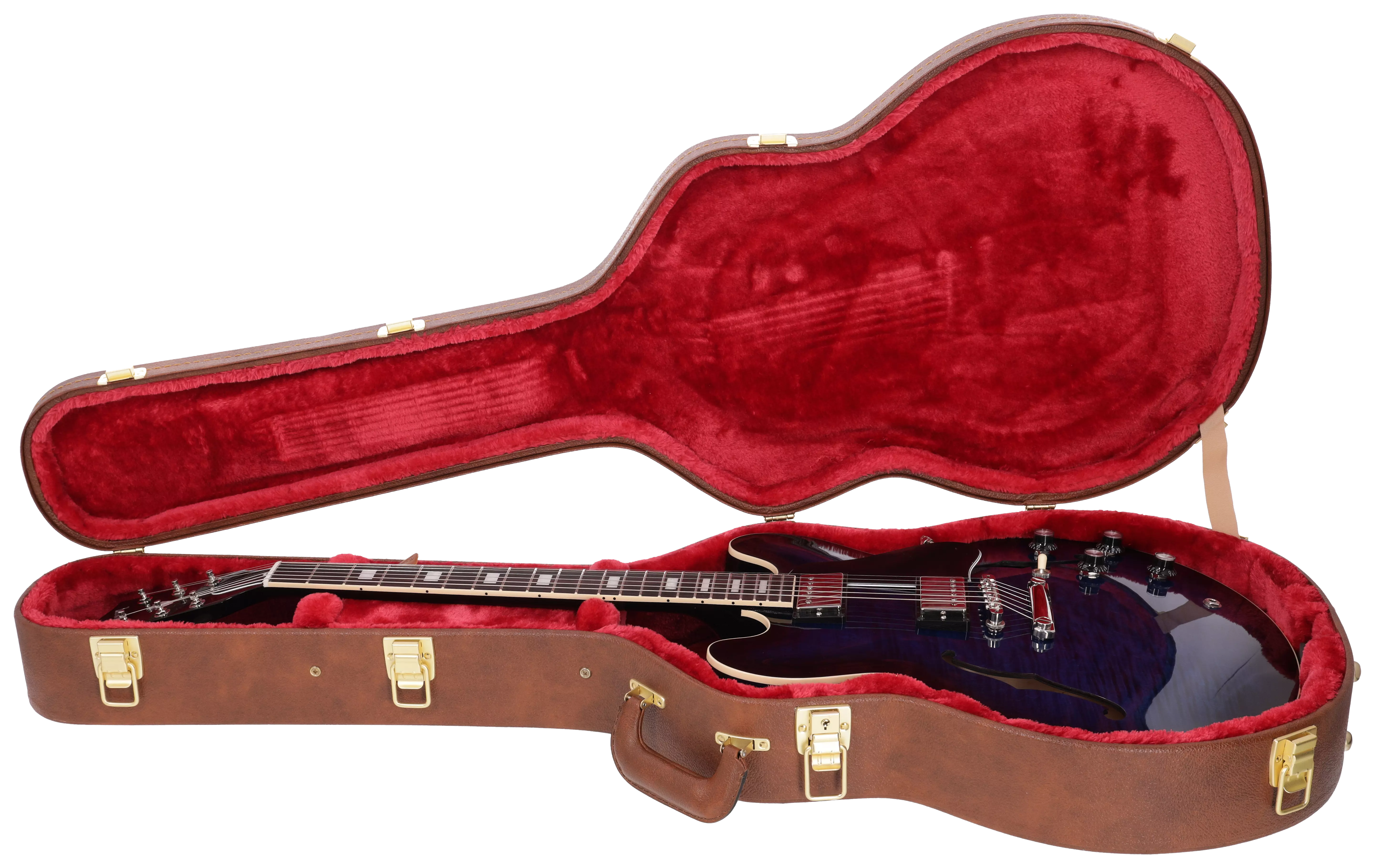 Gibson ES-335 Figured Deep Ocean Burst 18