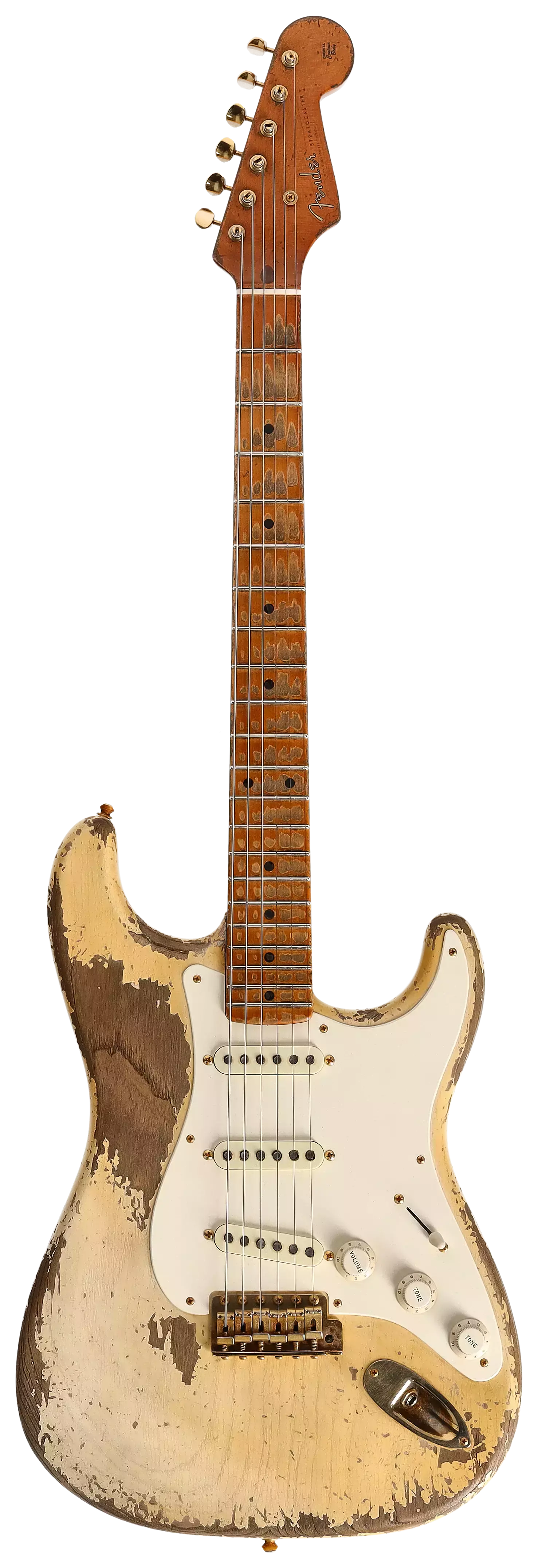 Fender Custom Shop 1955 Stratocaster HVREL WBL GH MBDW Heavy Relic Masterbuilt Dale Wilson #CZ575736