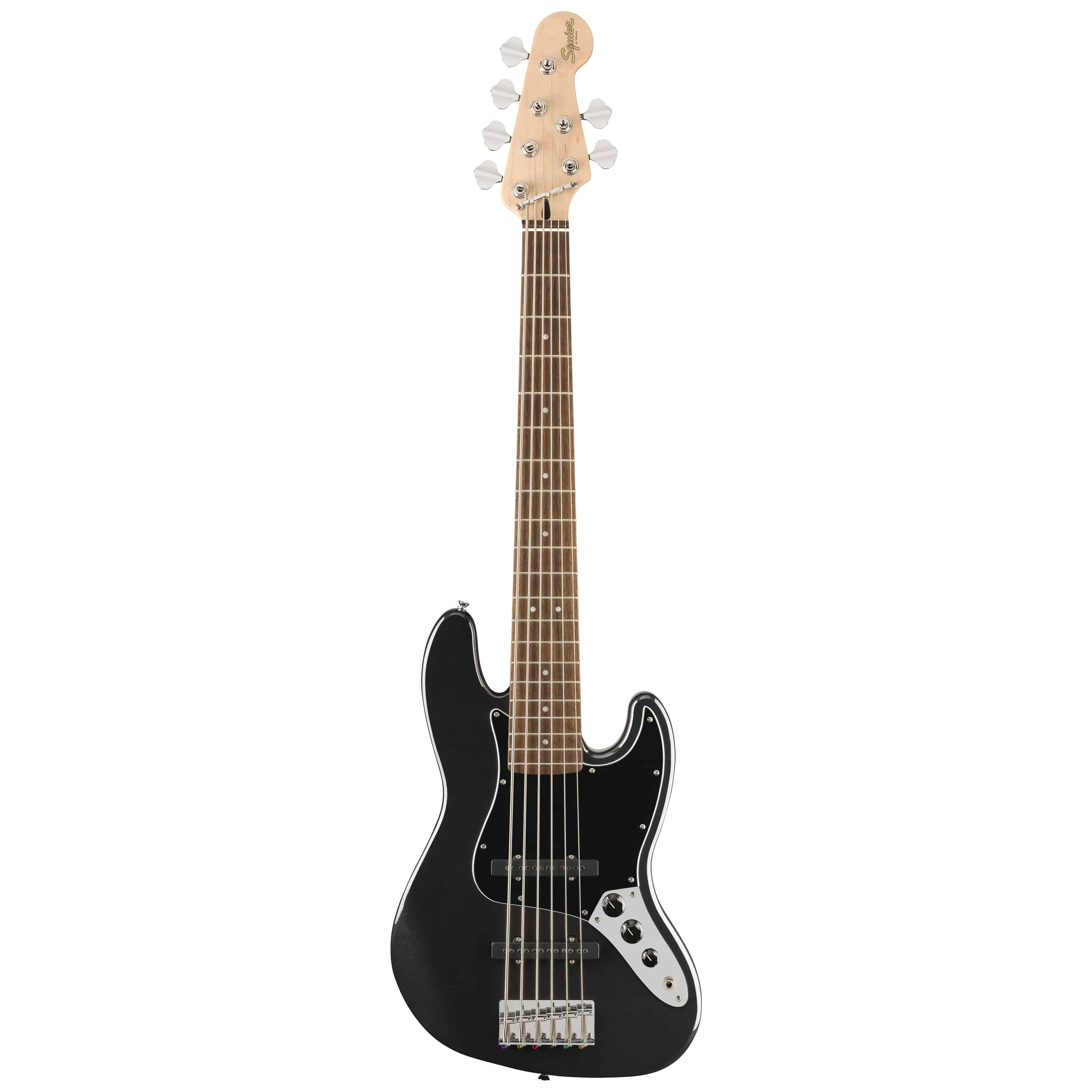 Squier by Fender Affinity Jazz Bass VI LRL BPG Black Metallic 5