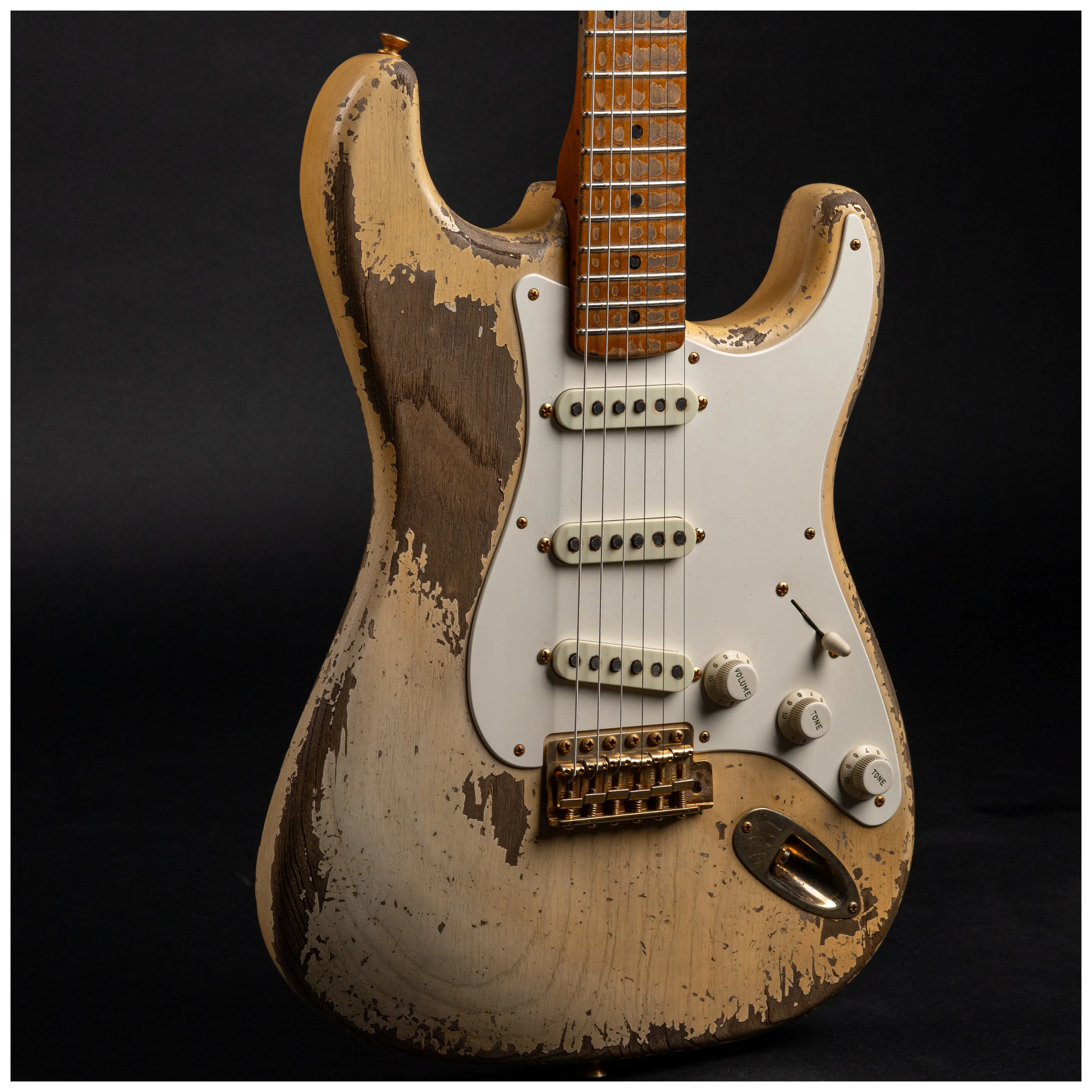 Fender Custom Shop 1955 Stratocaster HVREL WBL GH MBDW Heavy Relic Masterbuilt Dale Wilson 33