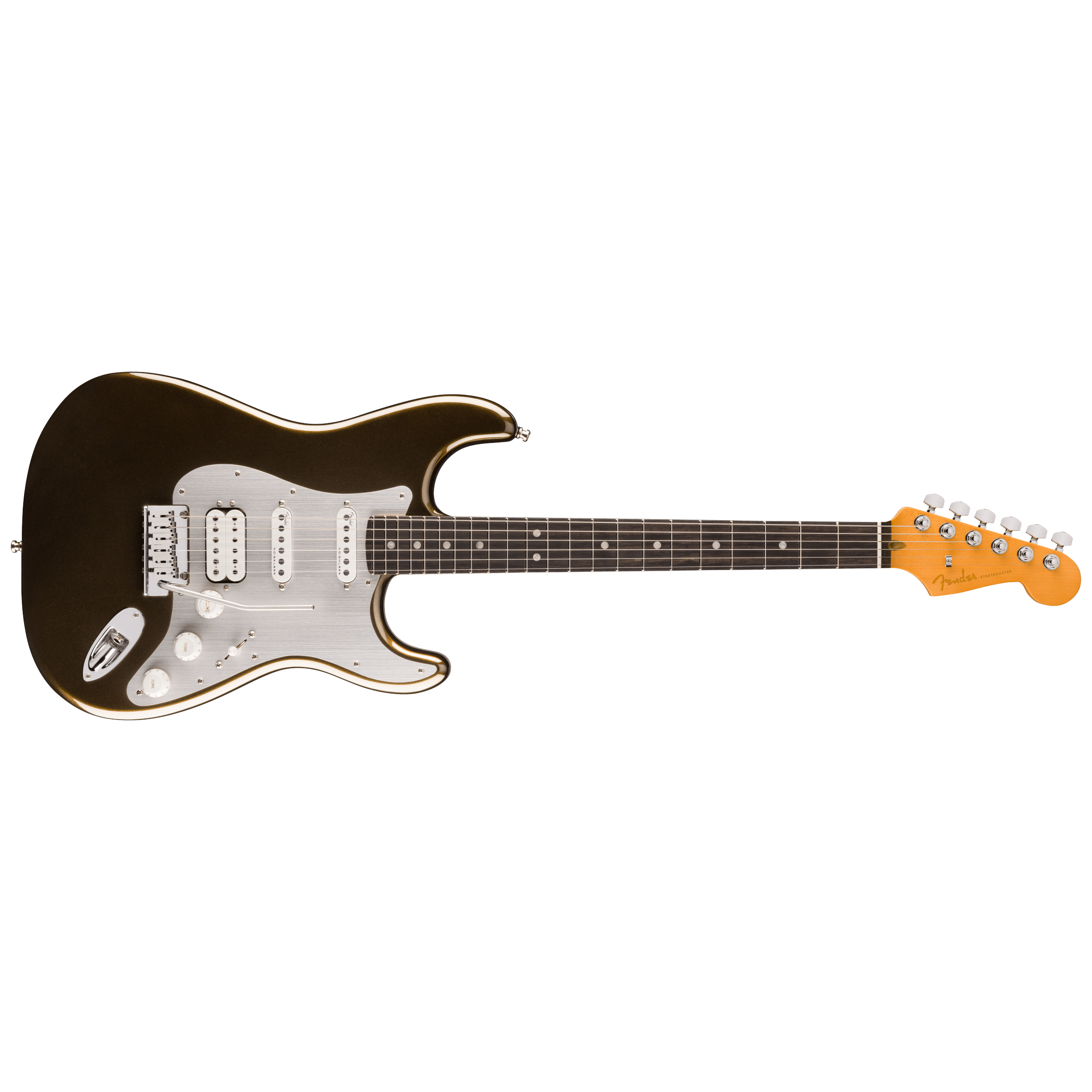 Fender American Ultra II Stratocaster HSS EB Texas Tea 6