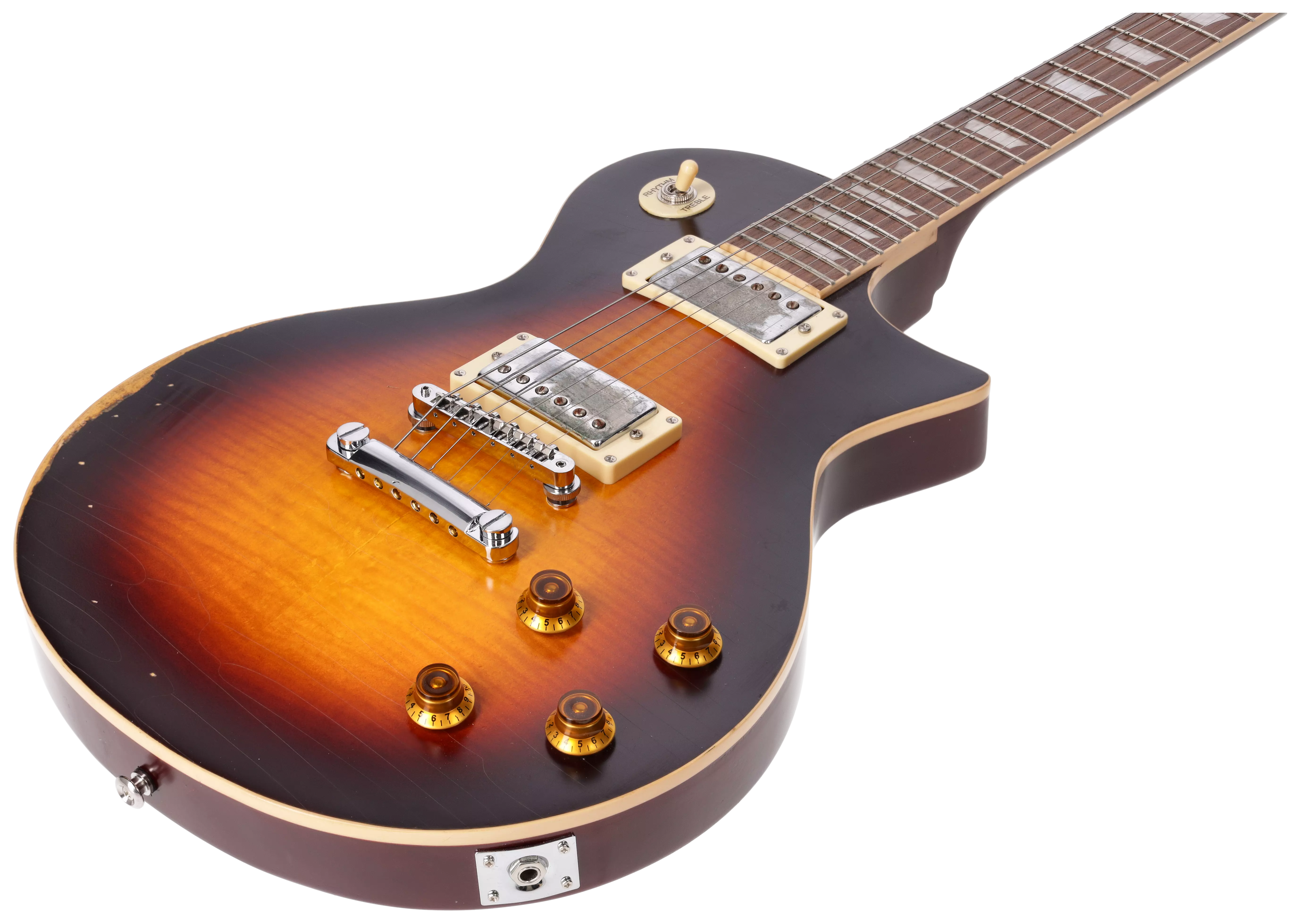 Redwood Relics LP-Style Dirty Tobacco Burst inkl. Case 4