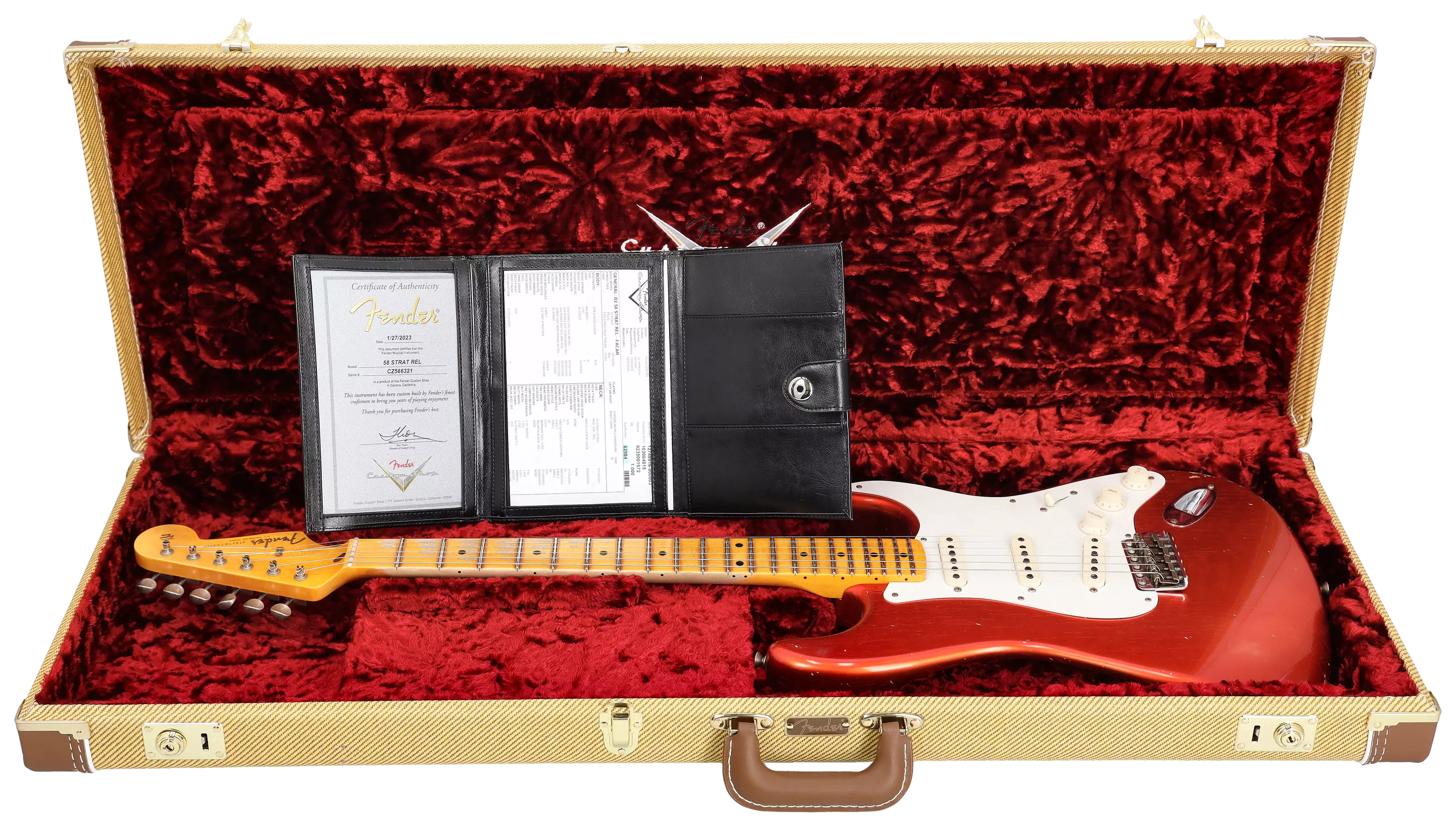 Fender Custom Shop 1958 Stratocaster Heavy Relic FACAR 10