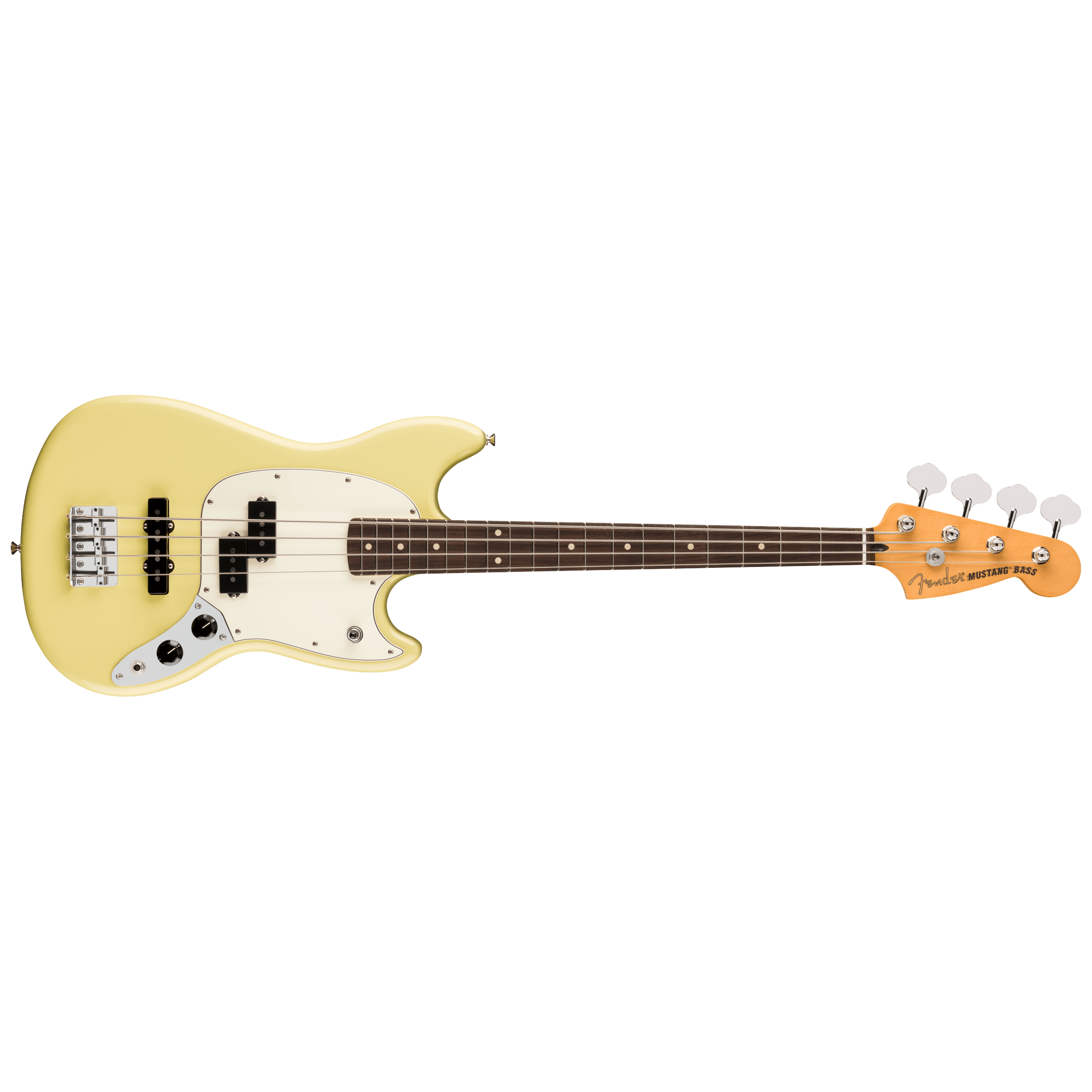 Fender Player II Mustang Bass PJ RW Hialeah Yellow 5