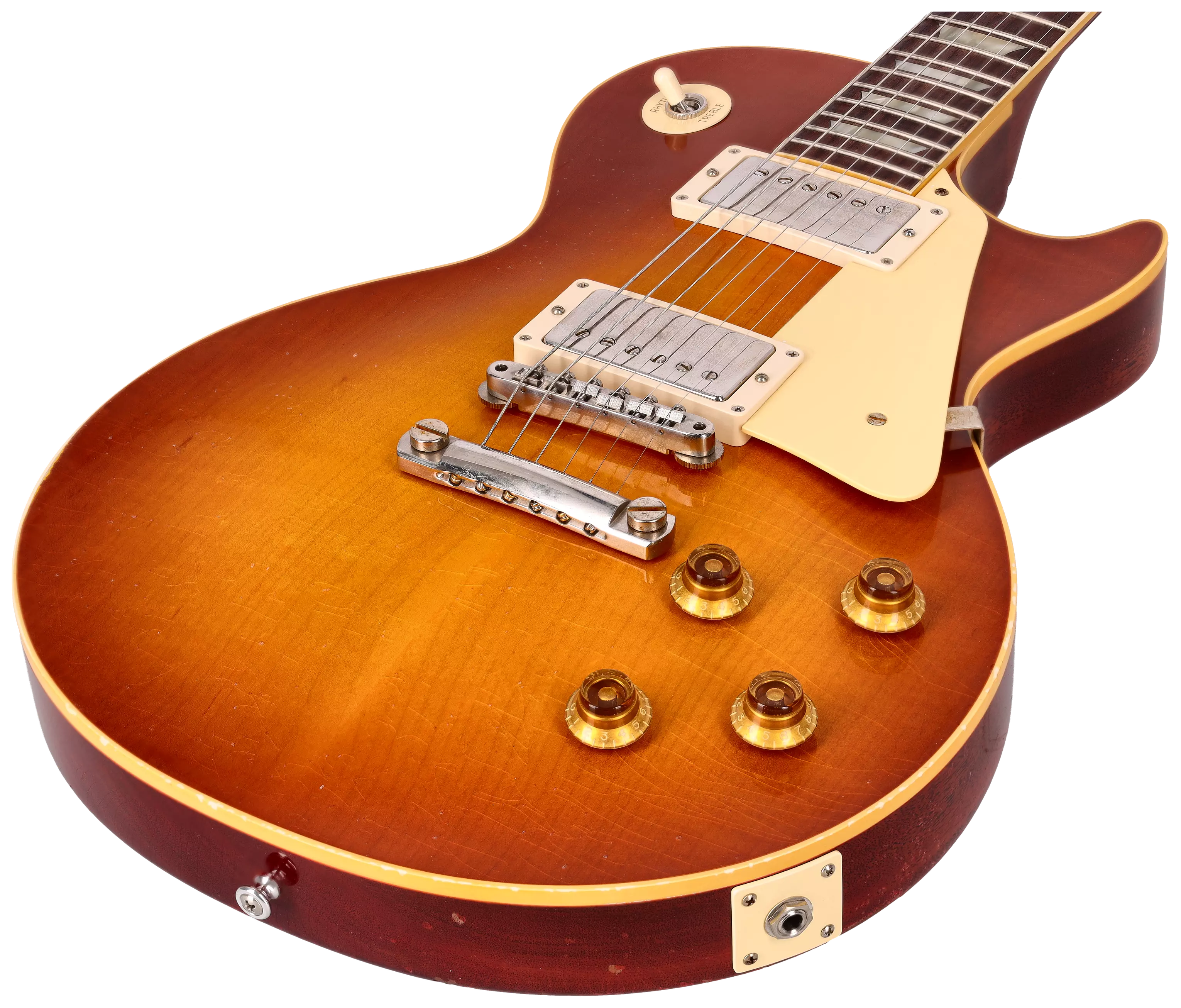 Gibson 1958 Les Paul Standard Iced Tea Burst Light Aged Murphy Lab session Select #R831167 9