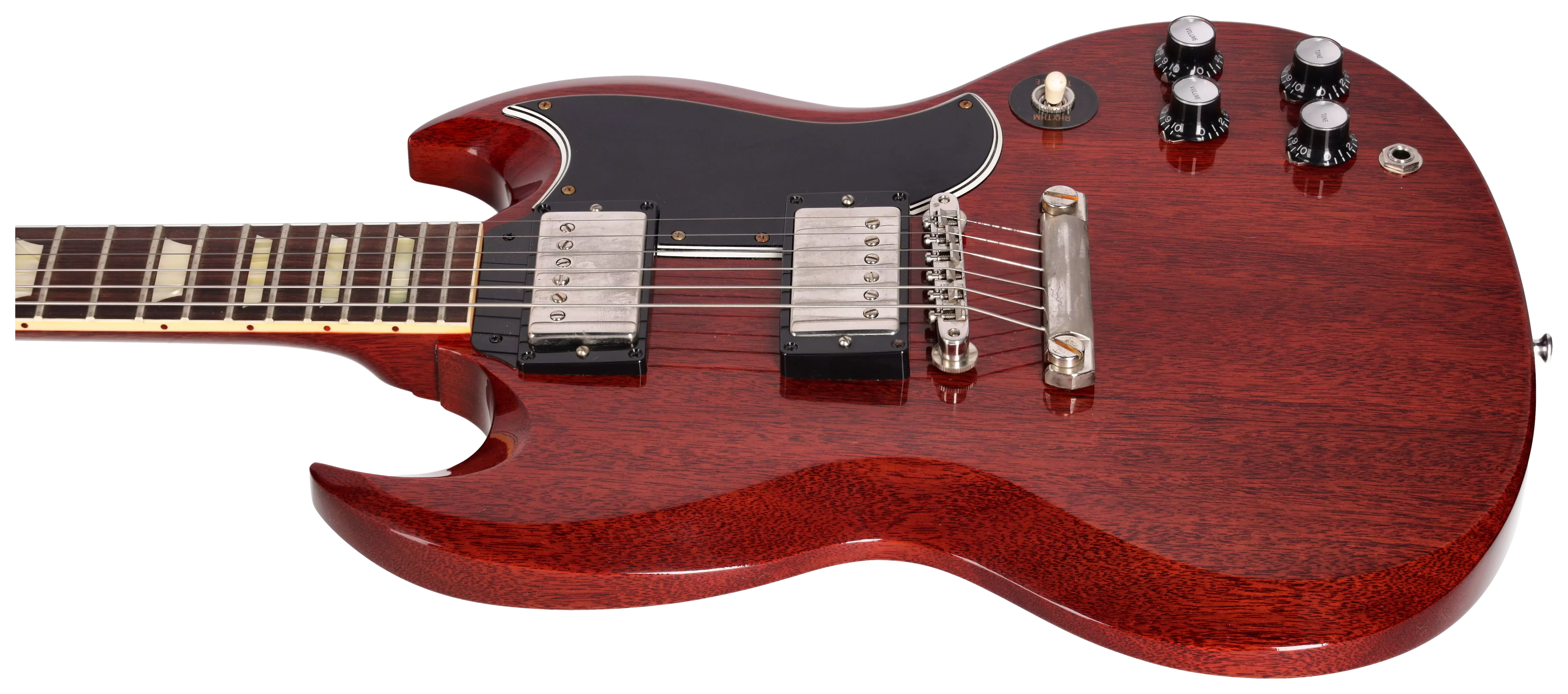 Gibson 1961 SG Standard Reissue Stop-Bar VOS Cherry Red #400715 13