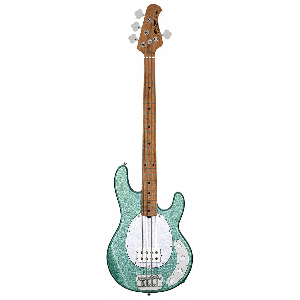 Sterling by Music Man StingRay RAY34 Sparkle Seafoam Sparkle 1