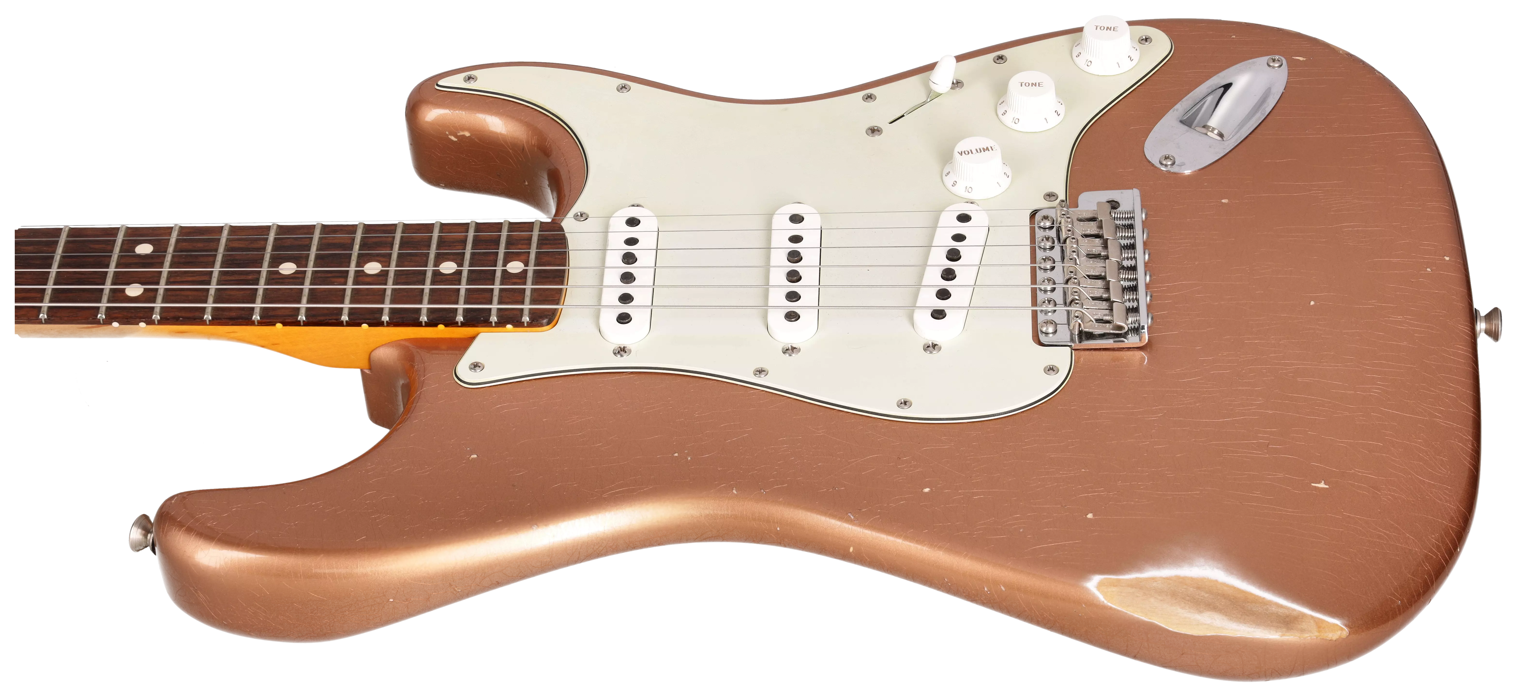 Fender Custom Shop 1963 Stratocaster Relic Aged Copper Metallic #3 6